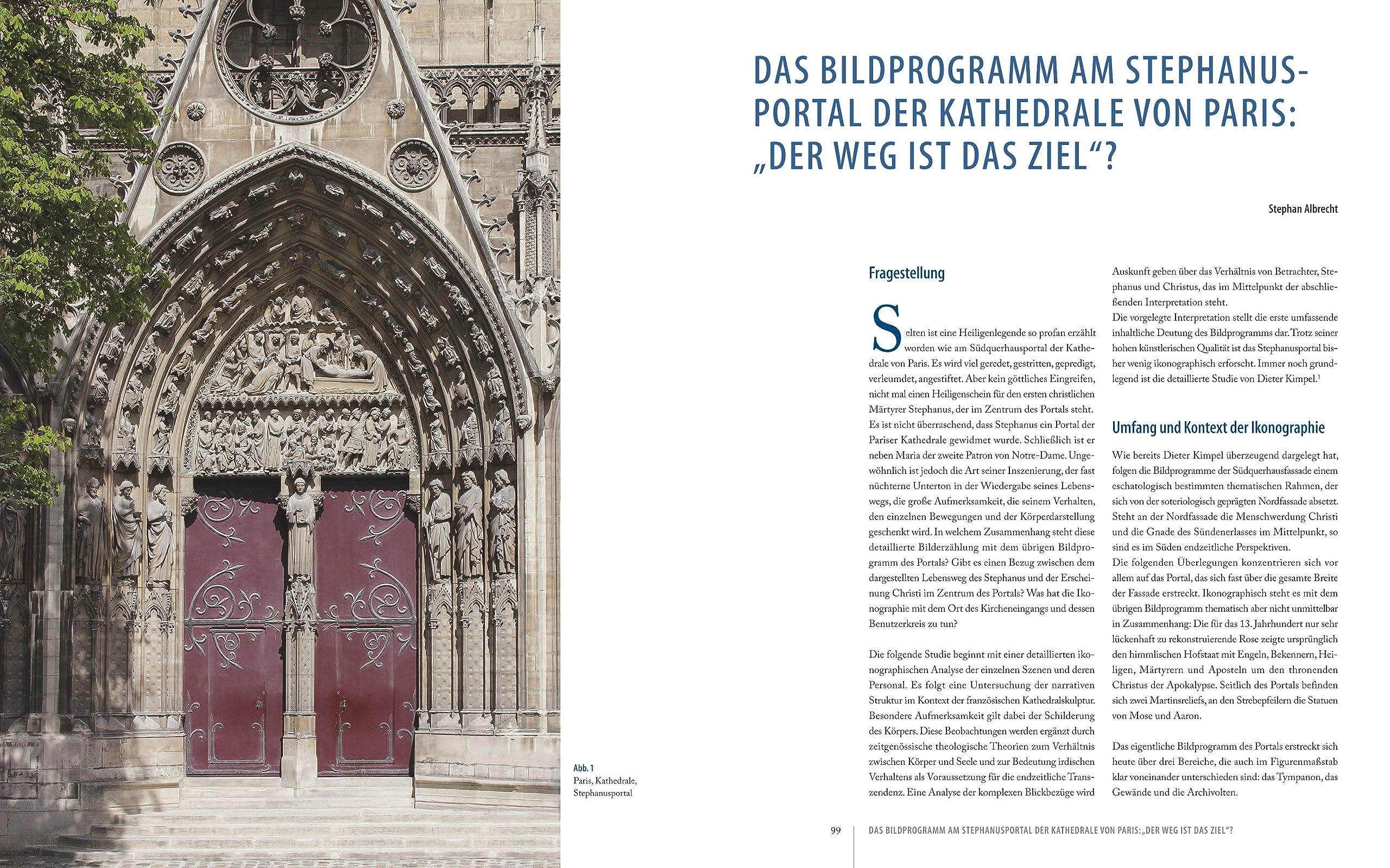 Die Querhausportale der Kathedrale Notre-Dame in Paris: Architektur – Skulptur – Farbigkeit
