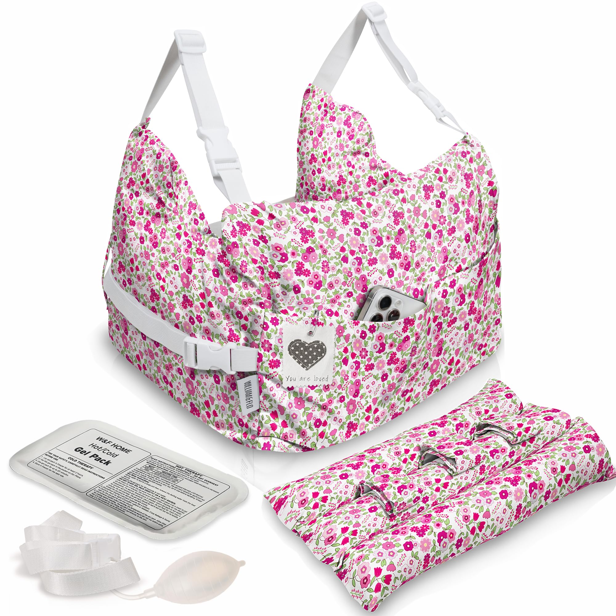W&F HOME Mastectomy Pillow Bundle