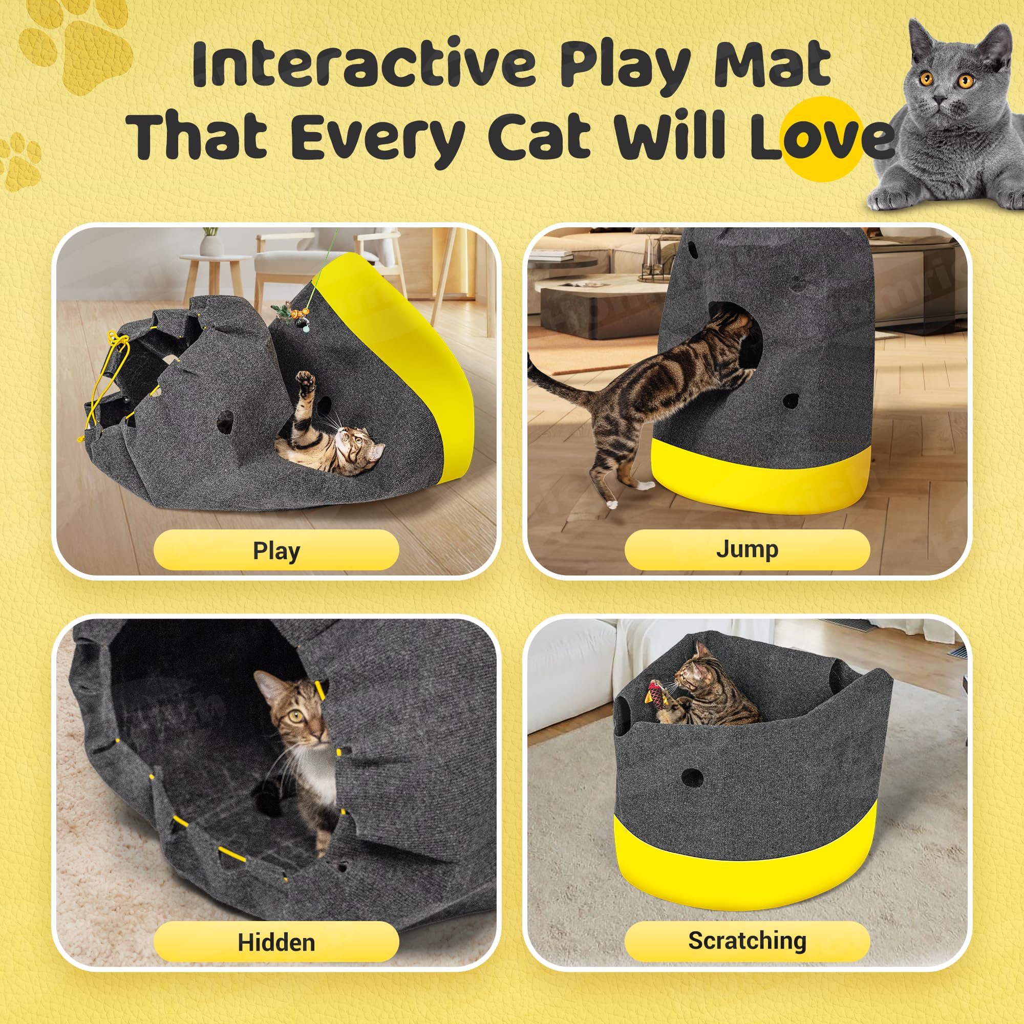 Katzenangel Mit Federn & Saugnapf – Interaktives Spielzeug Für Selbstständiges Katzenspiel