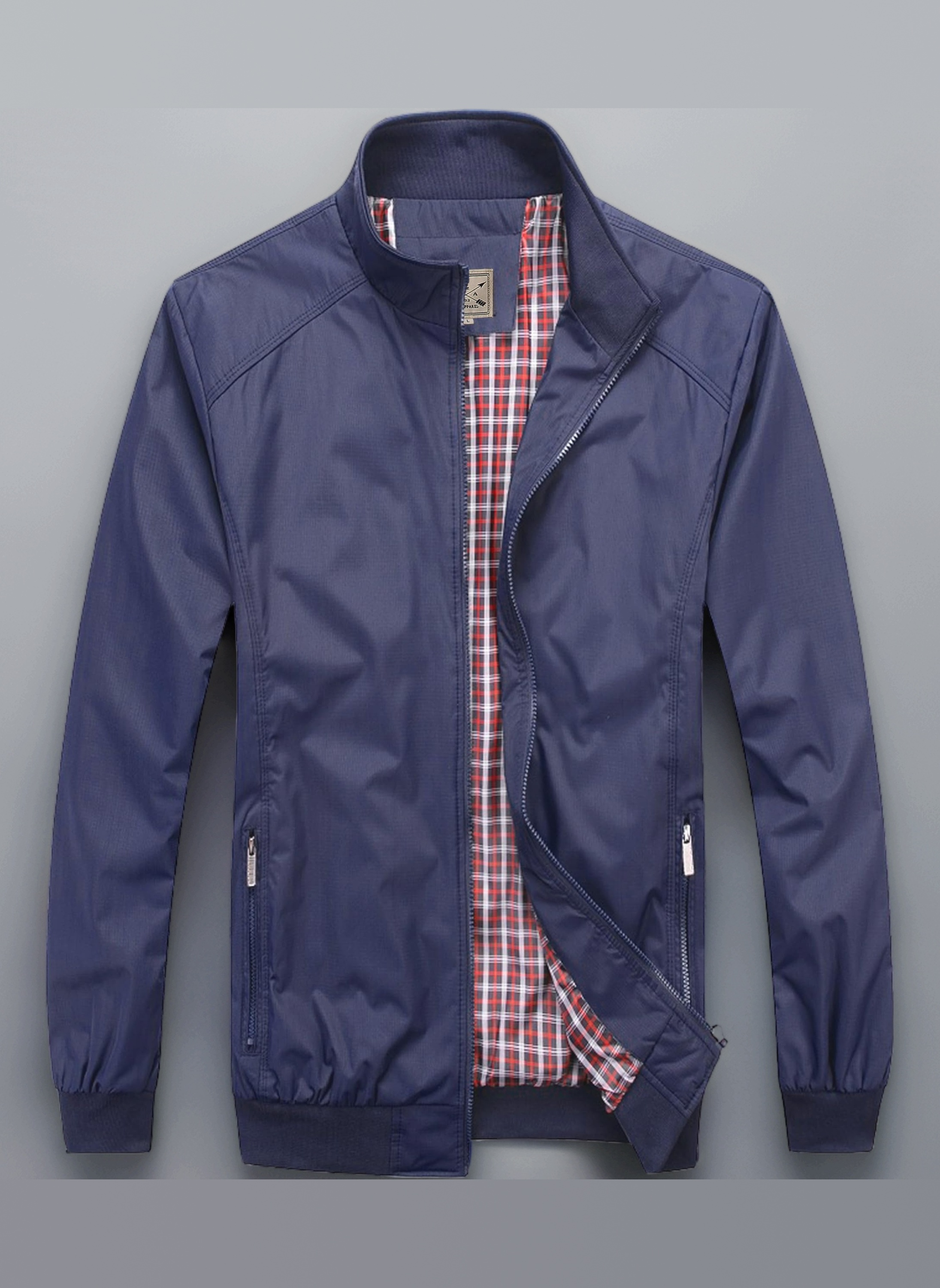 Mens Harrington Jackets Bomber jacket men Sports Smart Casual Spring jackets for Men UK Black Navy S M L XL 2XL