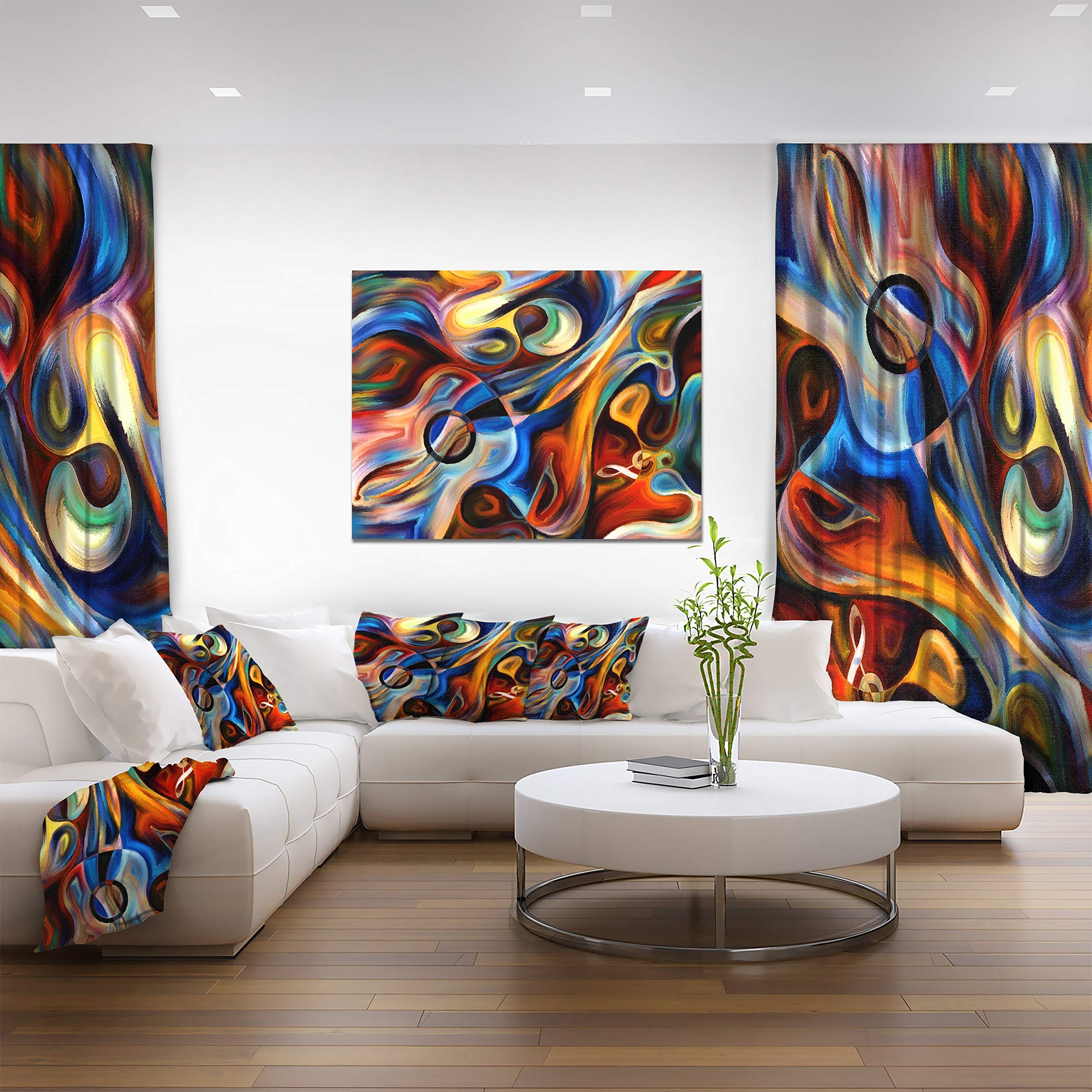 Amazon.com: Abstract Music & Rhythm – Oversized Gallery Wrapped