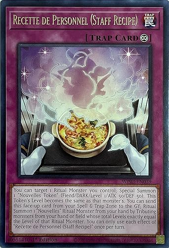 YU-GI-OH! Receta de personal (Receta del personal) - WISU-EN039 - Raro - 1 edición