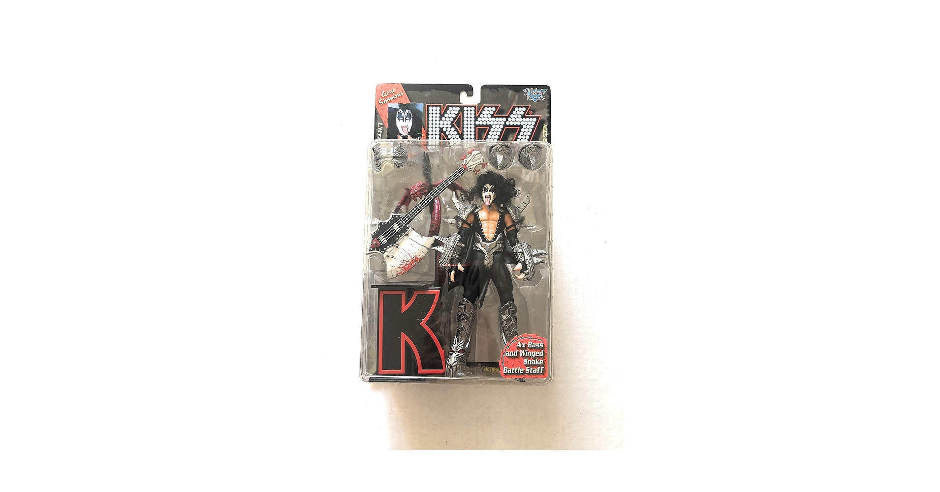 McFarlane Toys KISS ALIVE アクションフィギュア4体 McFarlane Toys Kiss Alive Gene Simmons Action Figure