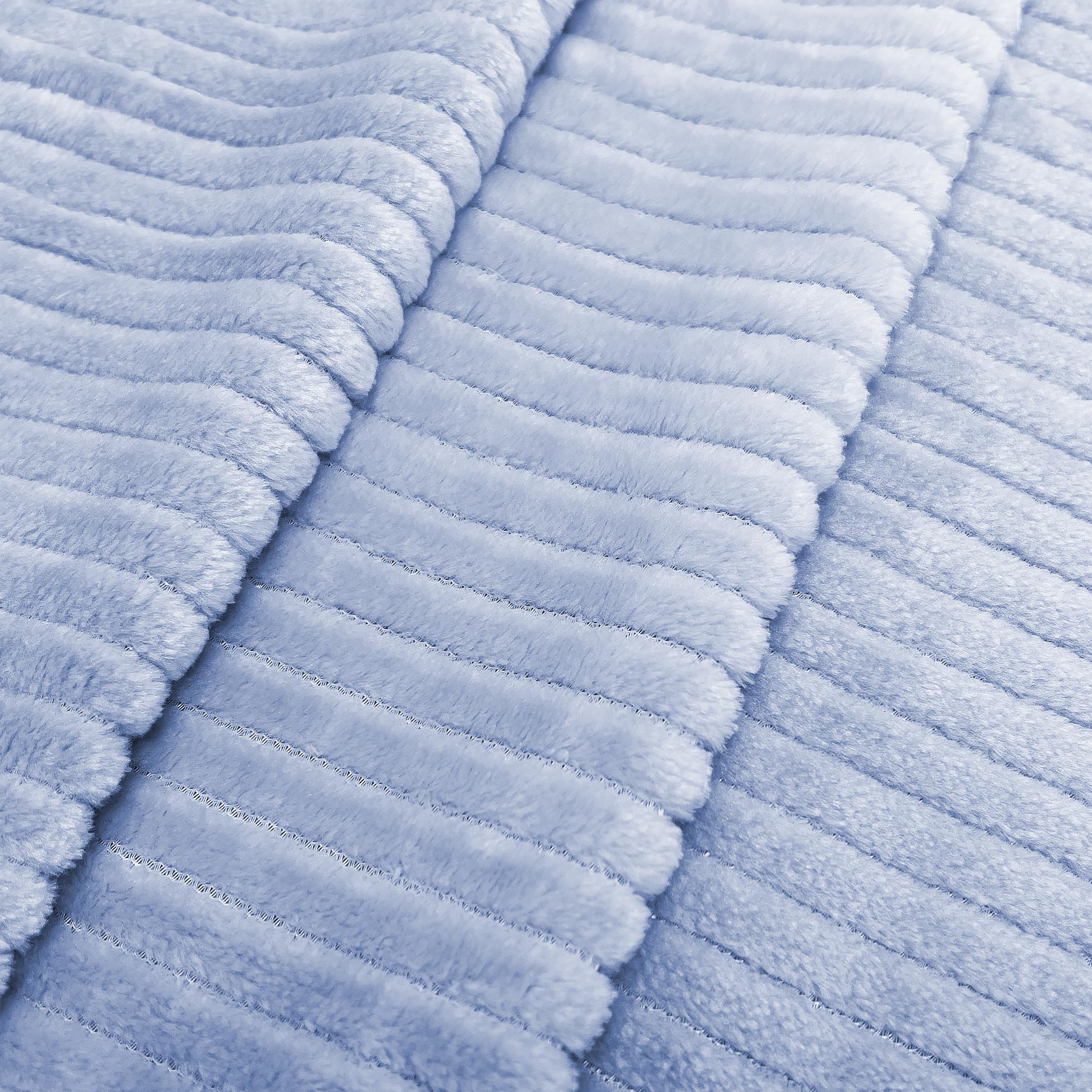 Liniva Home - Juego de Sábanas Coralina Canale, térmica para Invierno - Modelo Adriana (10910, Azul, Cama 180 cm)