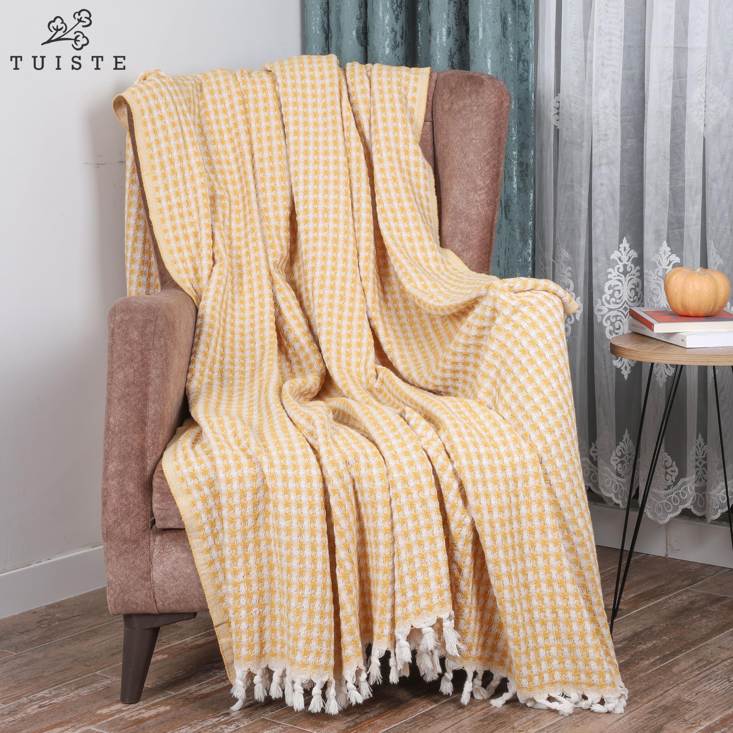 Tuiste Premium Tagesdecke Doppelte XXL 250x265 Dunkel Grün