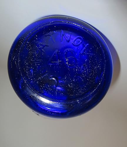 Miniatura 7 de Tarro de vidrio azul cobalto