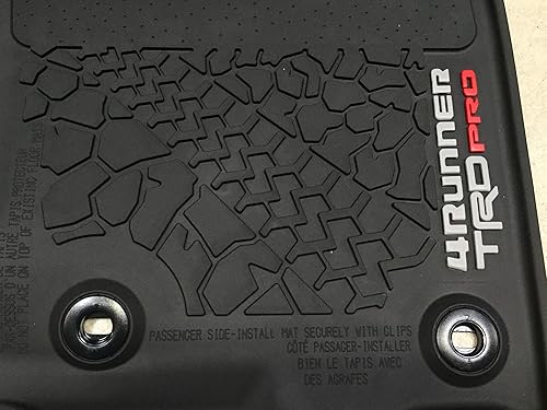 Miniatura 2 de Toyota Alfombrillas originales 4Runner TRD Pro para todo tipo de clima (PT908-89200-02)