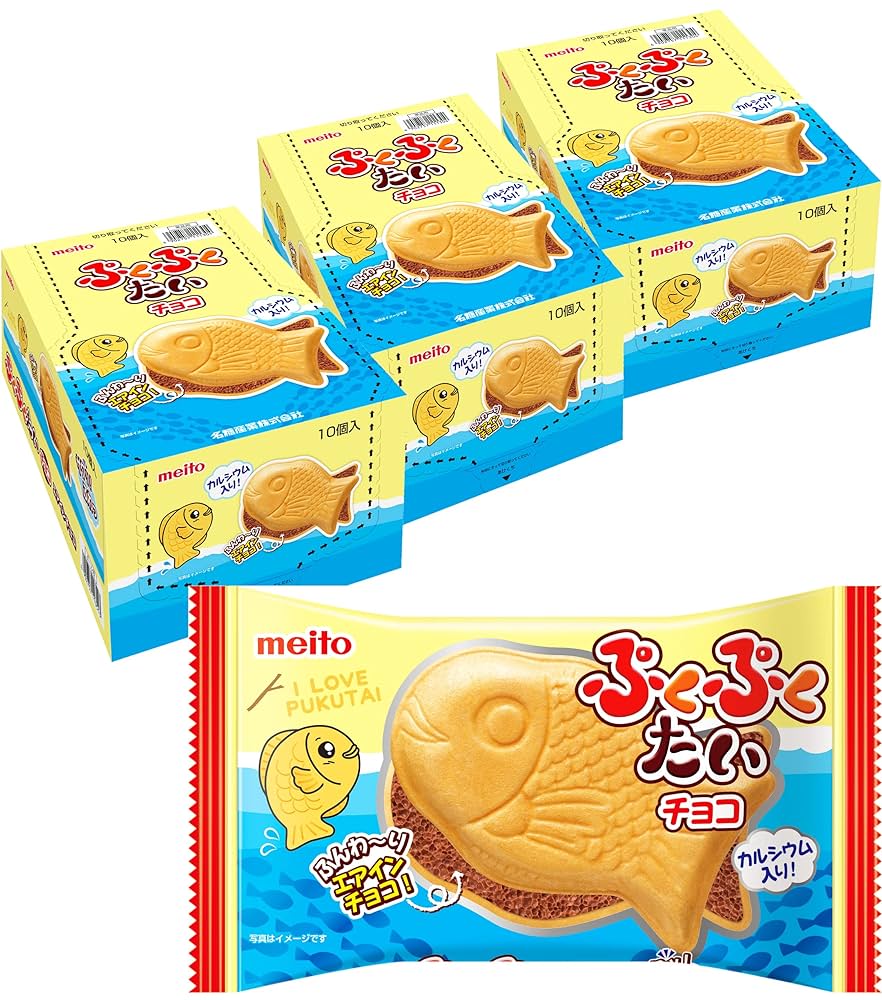 Amazon | 名糖 ぷくぷくたいエアインチョコ3PACK 【BL】 計30袋