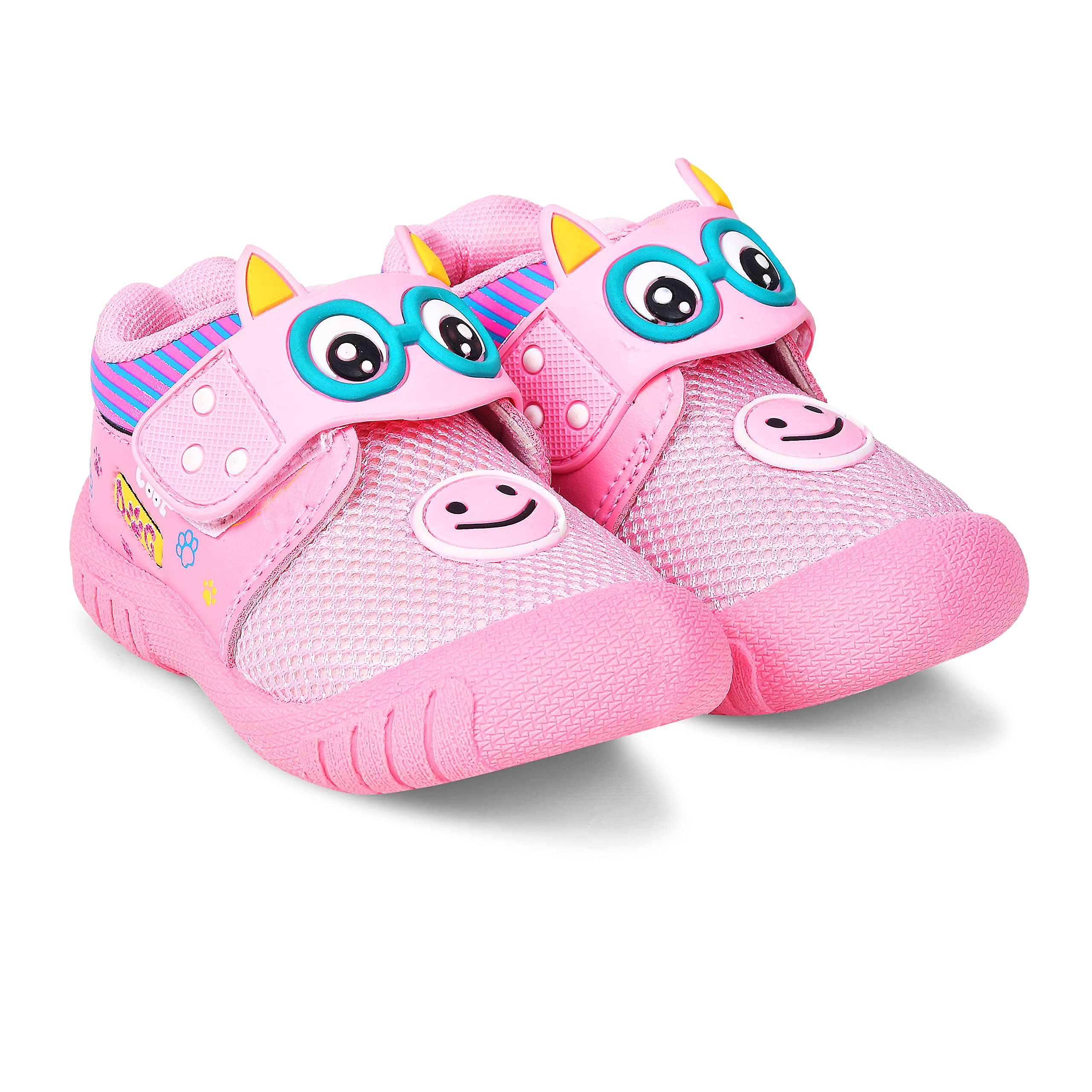 KATS Naughty Fashionable Shoes with Muscial Kids Shoes Baby Boys and Girls, Comfortable & Lightweight for Casual Color: Pink Size: 1.5C (B0BN5Q5BZ8) Amazon Price History, Amazon Price Tracker