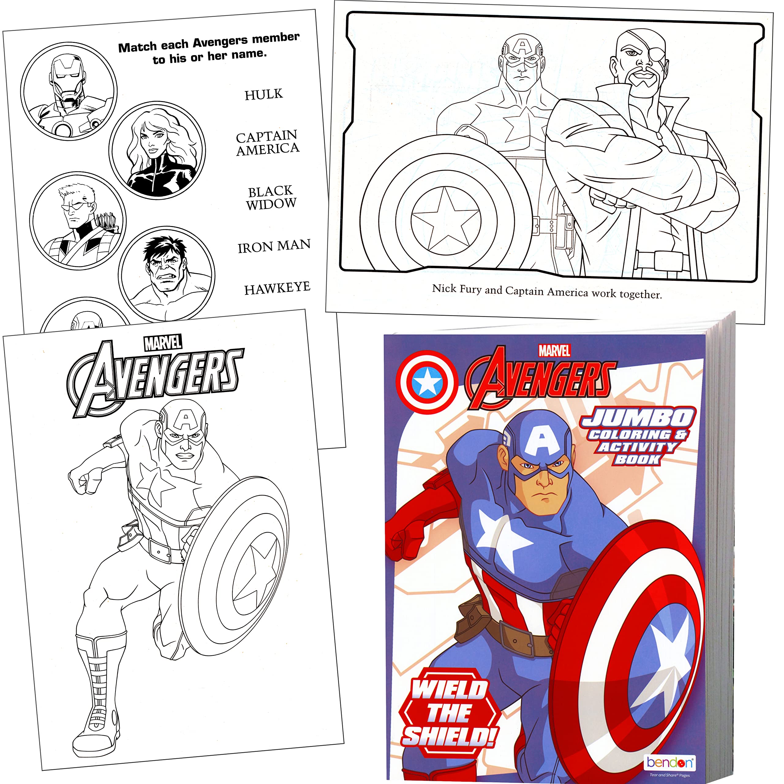 avengers pictures to color – Image 14