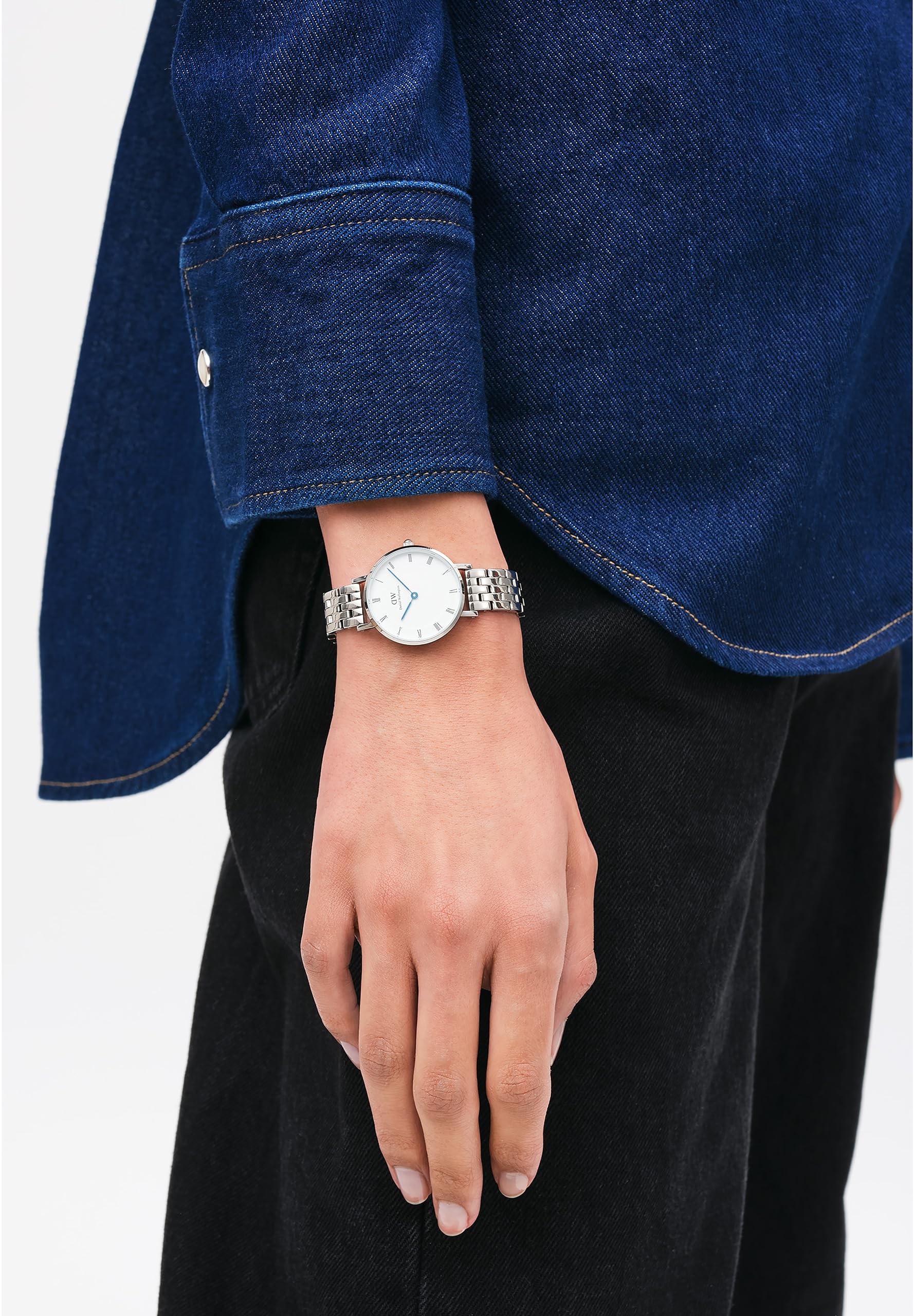 Daniel Wellington Petite Roman Numerals Uhr Damen, 28mm Damen Uhr