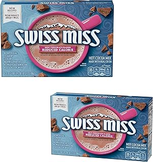 Swiss Miss Milk Chocolate Flavor Reduced Calorie Hot Cocoa Mix (8) 0.39 Ounce Envelopes (2 Packages)
