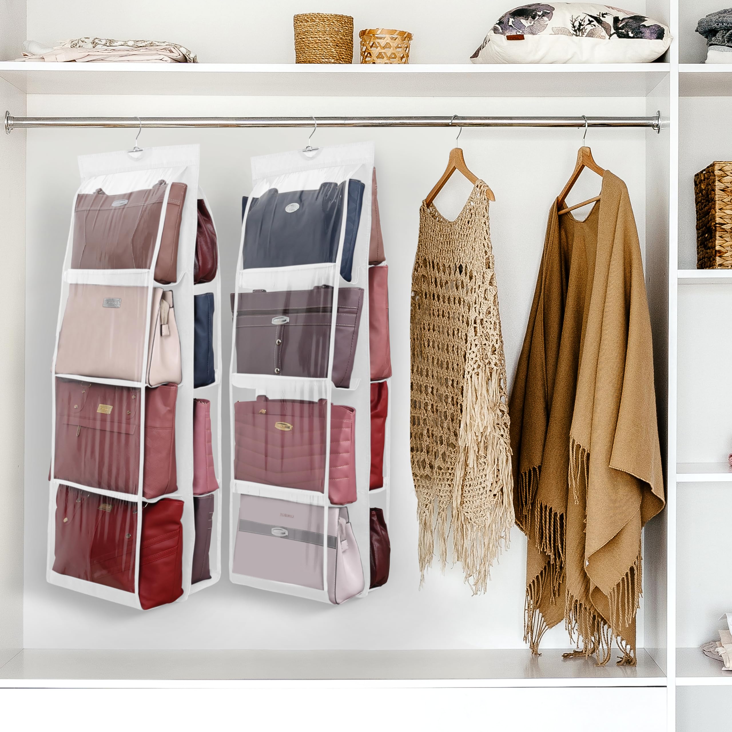 Sistemare Organizzare Porta Borse Da Armadio Fai Da Te Organizer