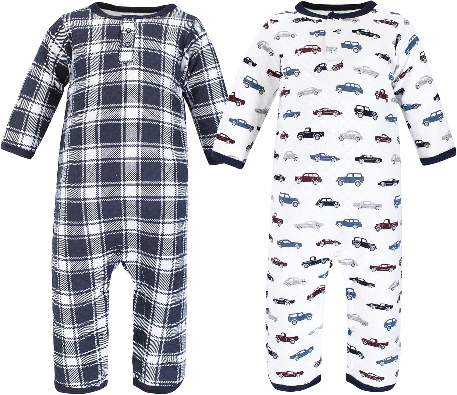 Hudson Baby Unisex Baby Premium Quilted Coveralls