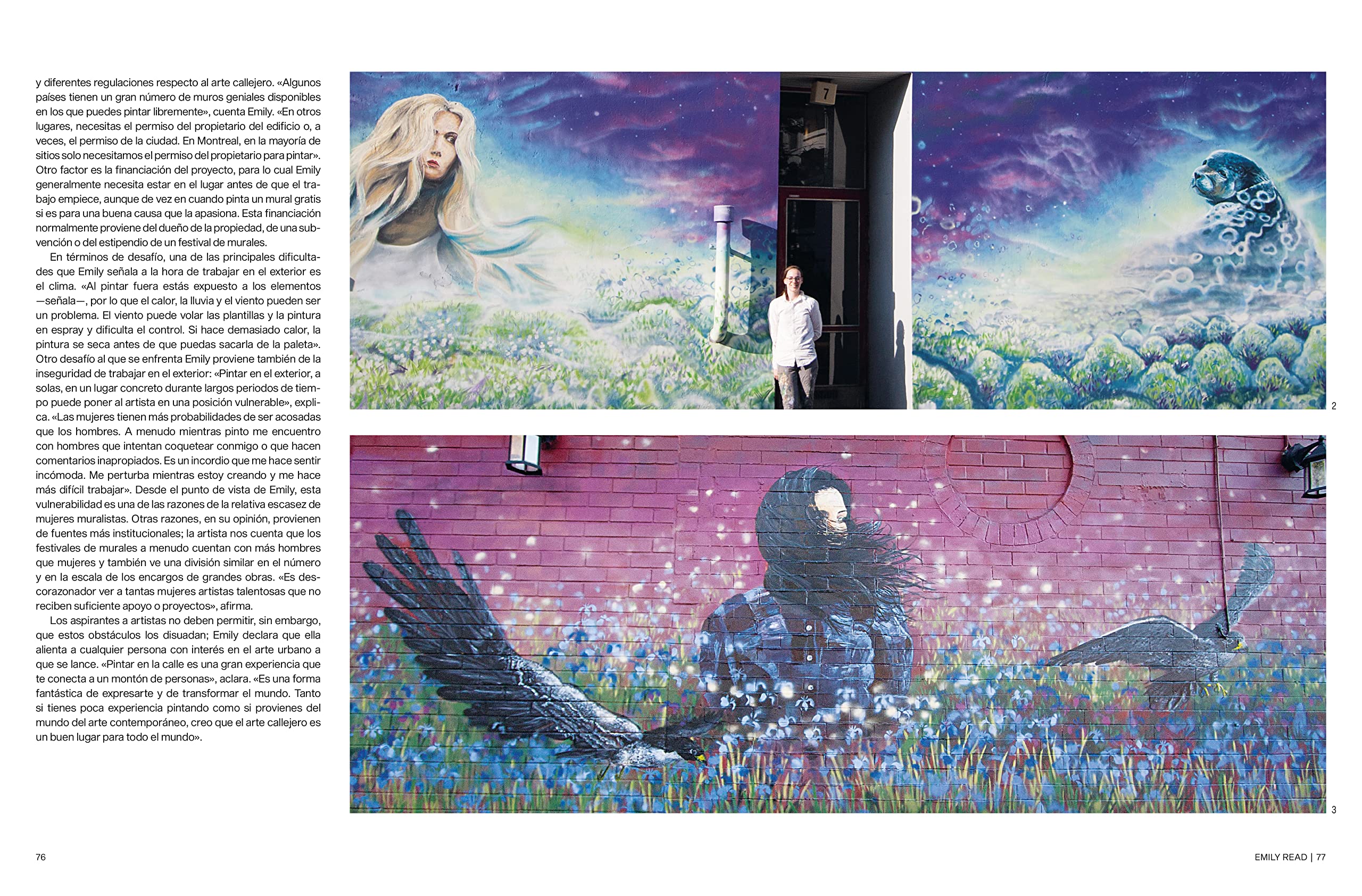 Street art firmado por mujeres. 50 artistas contemporáneas del arte urbano, muralimo y grafiti