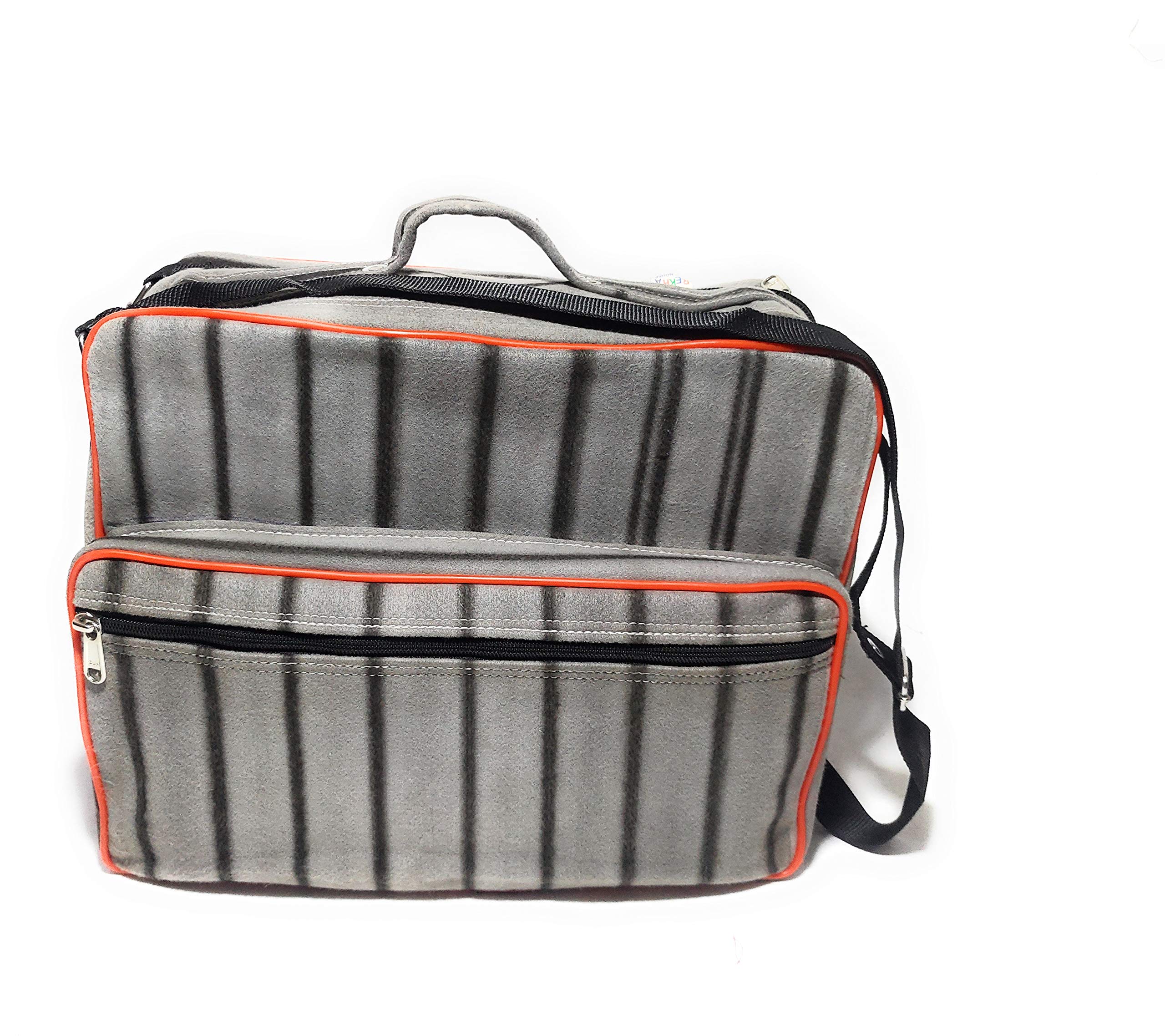 Washable Cross Body Messenger Sling Bag For Money carry office Travel shoulder Tool Bag (Large 11"x14")-image-43