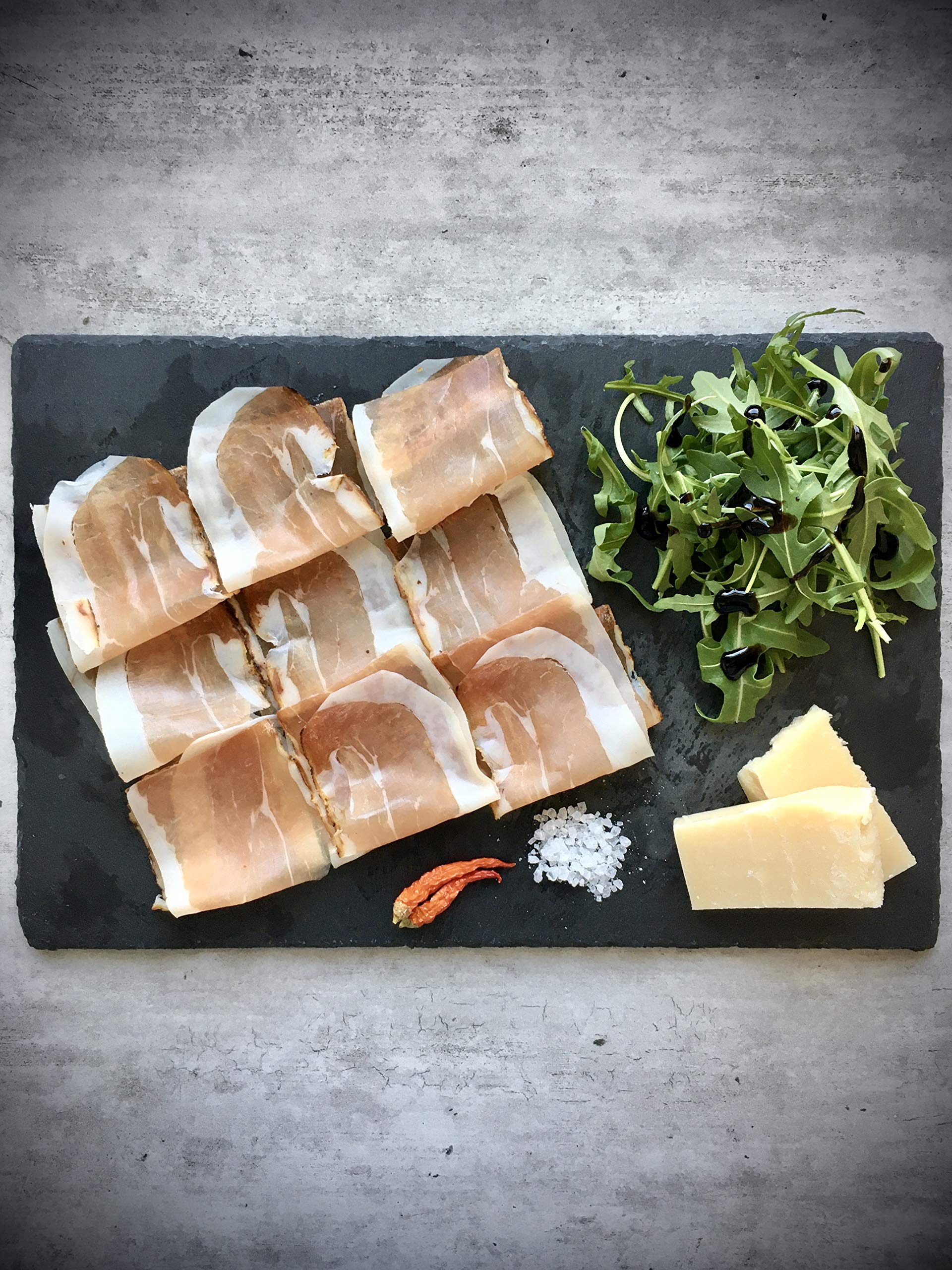 Speck Kiem Premium 4,2 kg "circa" Senza Glutine e Senza Lattosio. Qualità e tradizione artigianale della Val Venosta dal 1958, Alto Adige / Südtirol, prodotto MADE IN ITALY