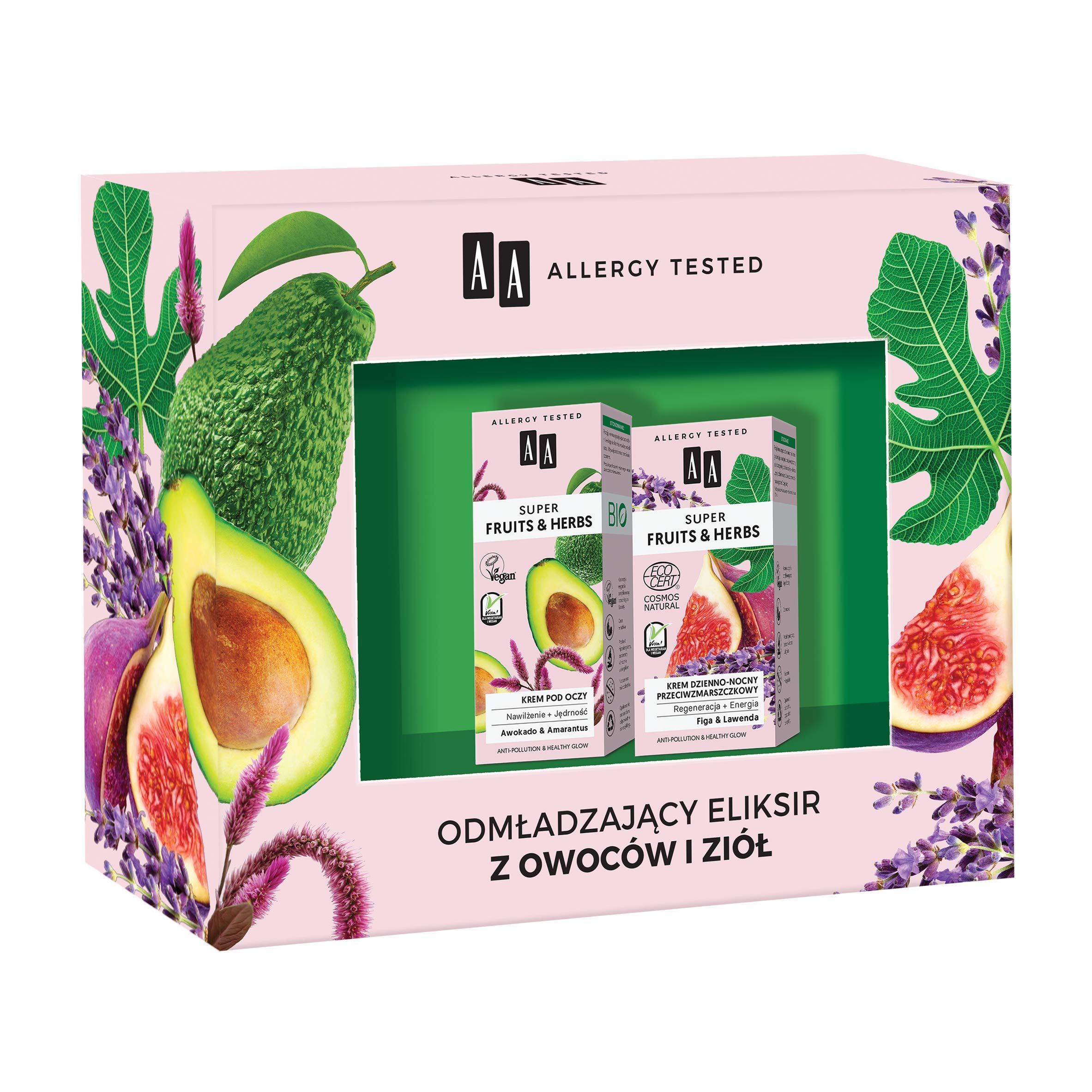 Aa Super Fruits & Herbs Zestaw Kosmetyków, 15 ml + 50 ml