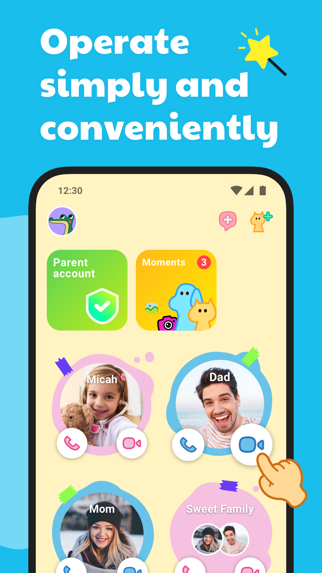 JusTalk Kids Safe Video Chat App on Amazon Appstore