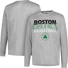 Ultra Game Men’s NBA Official Super Soft Supreme Long Sleeve T-Shirt