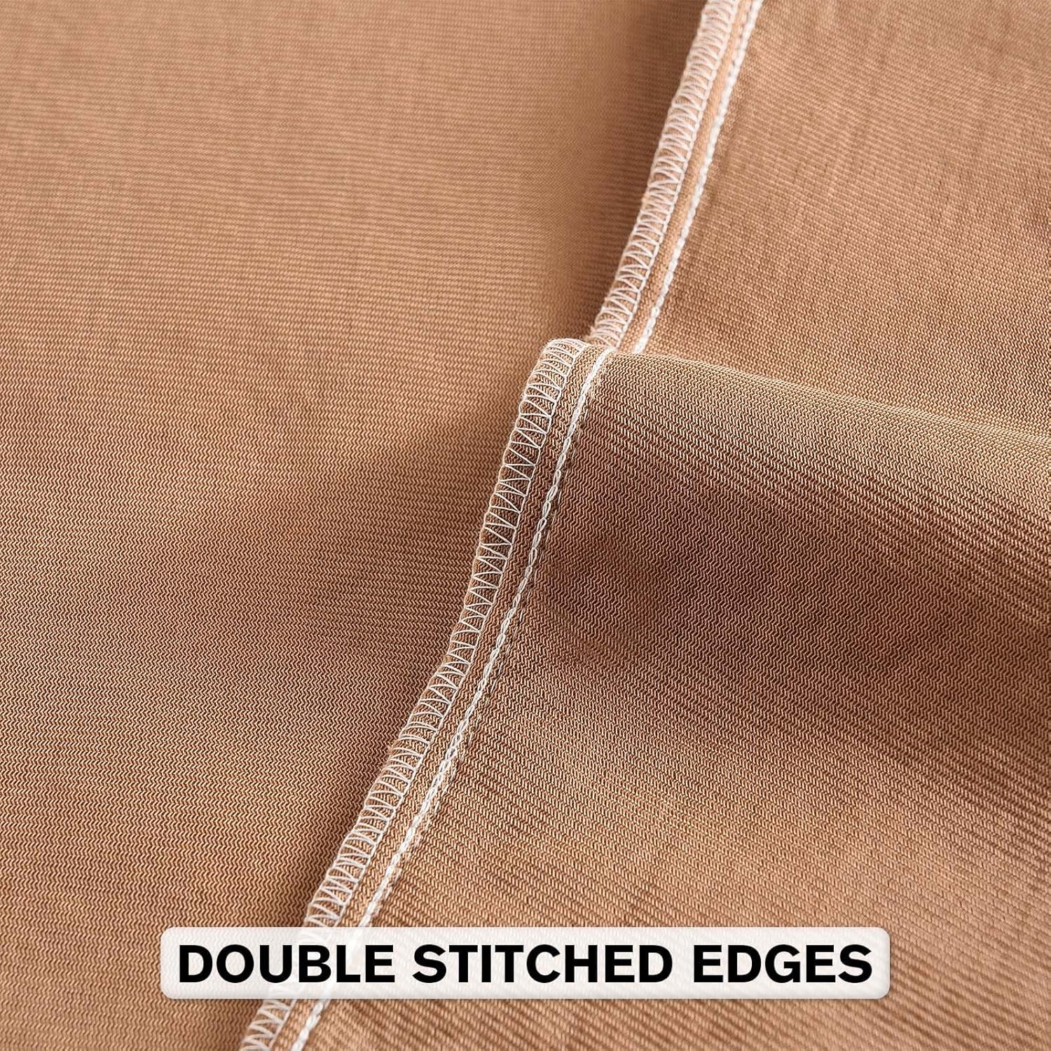 FUTEI Tobacco Chenille Throw Pillow Covers 18x18 Inch Set of 2,Soft Striped & Diamond Textured Cushion Cases,Modern Home Decor for Couch Living Room - Image 4