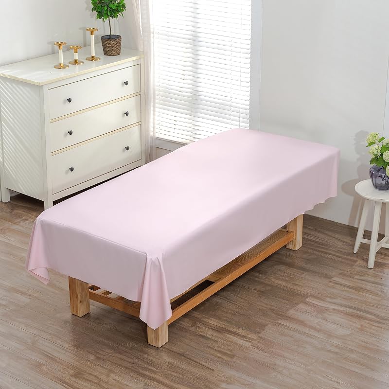 Capa para maca de massagem WenBags em PVC impermeável e resistente a óleo, rosa