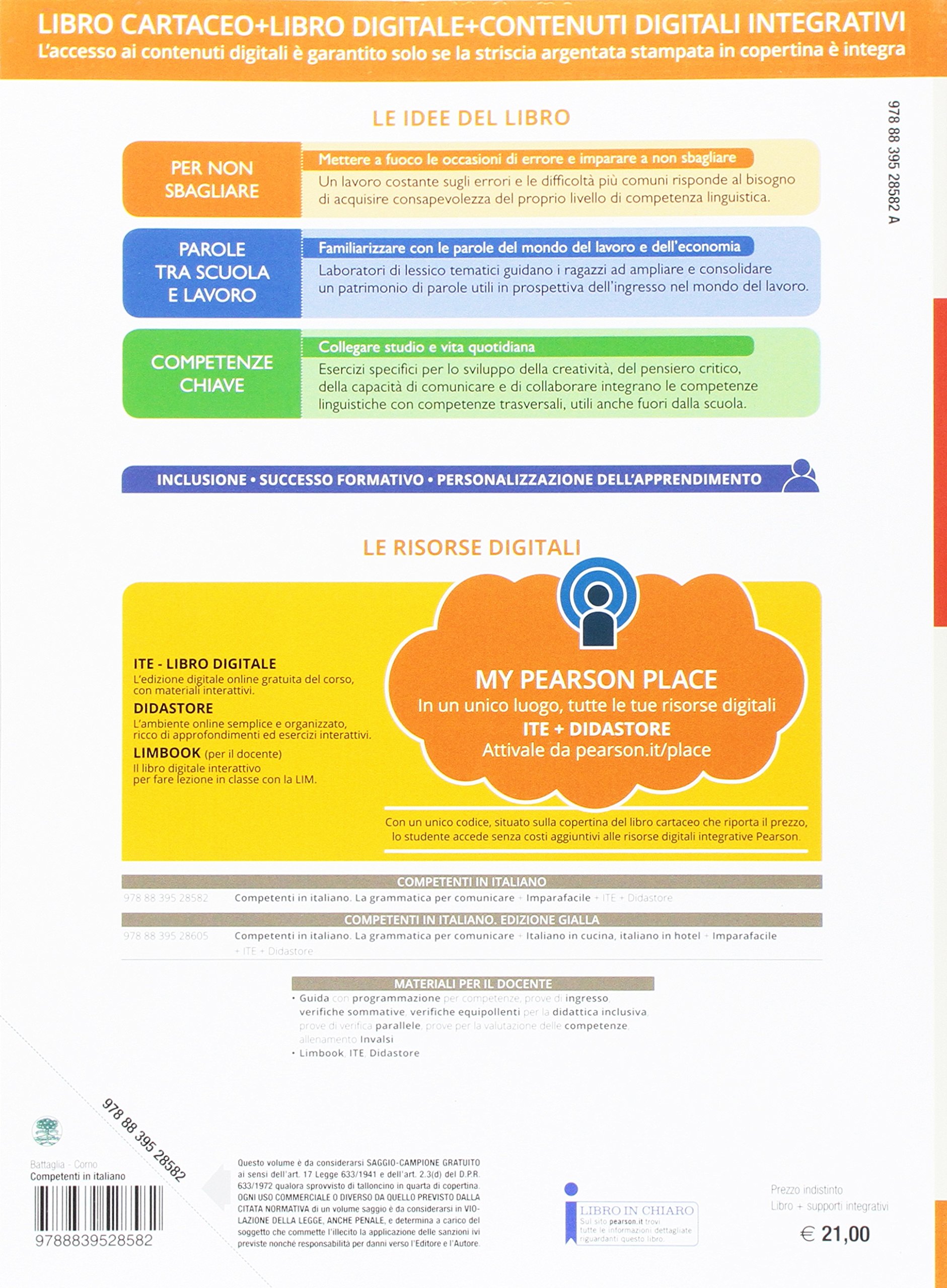 Competenti in italiano. La grammatica per comunicare. Per le Scuole superiori. Con e-book. Con espansione online