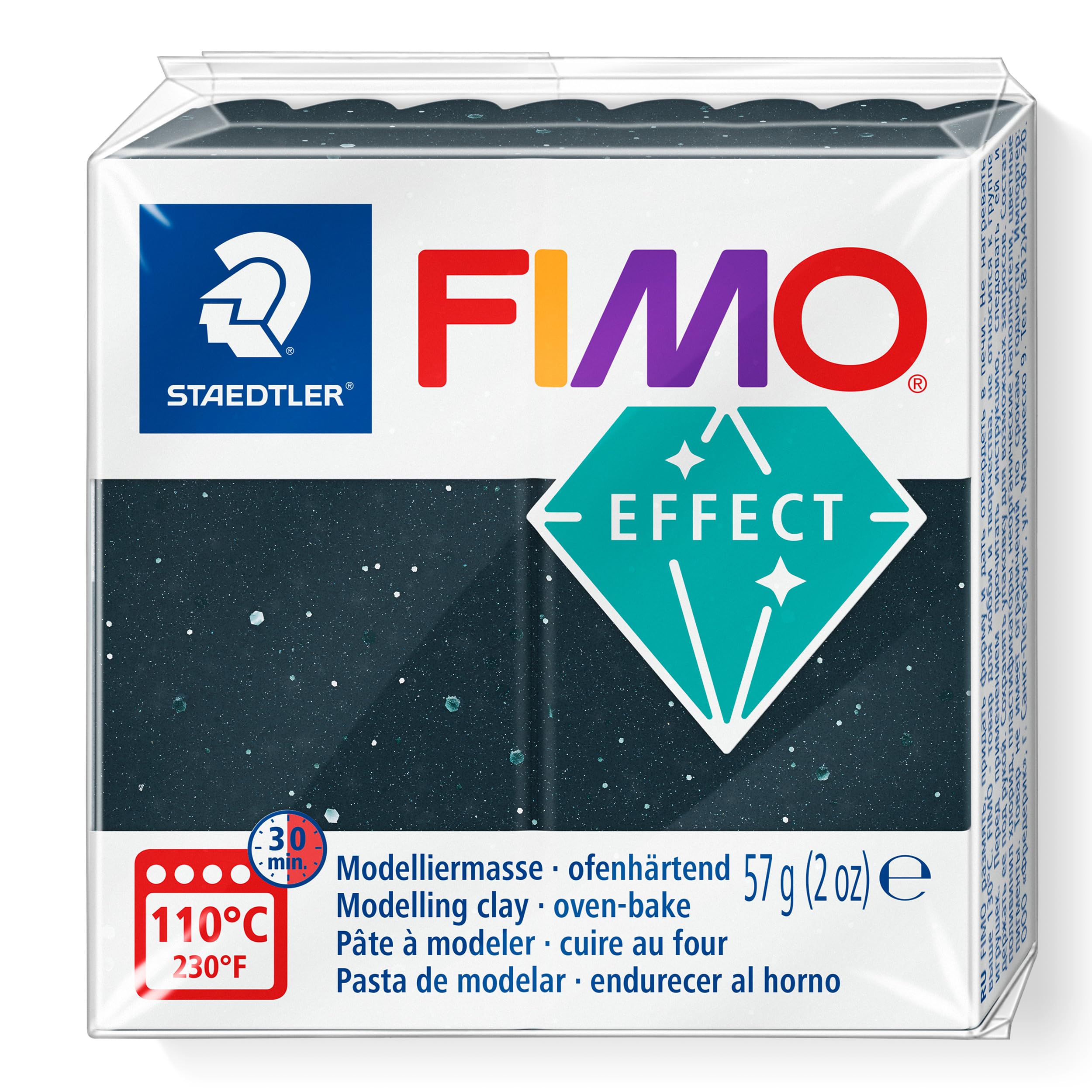 Fimo Soft - Pasta modellante da cuocere al forno Astuccio in cartone con 12 colori di base assortiti