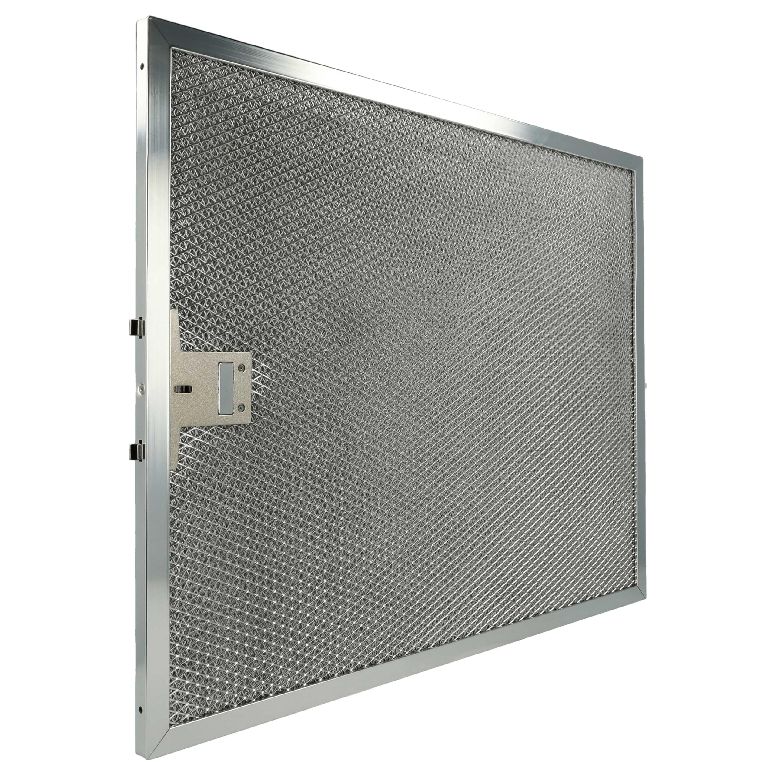 vhbw 2 x filtr metalowy filtr przeciwtłuszczowy kompatybilny z Miele DA5330D okap kuchenny - 39,1 x 31,5 x 0,9 cm, stal nierdzewna