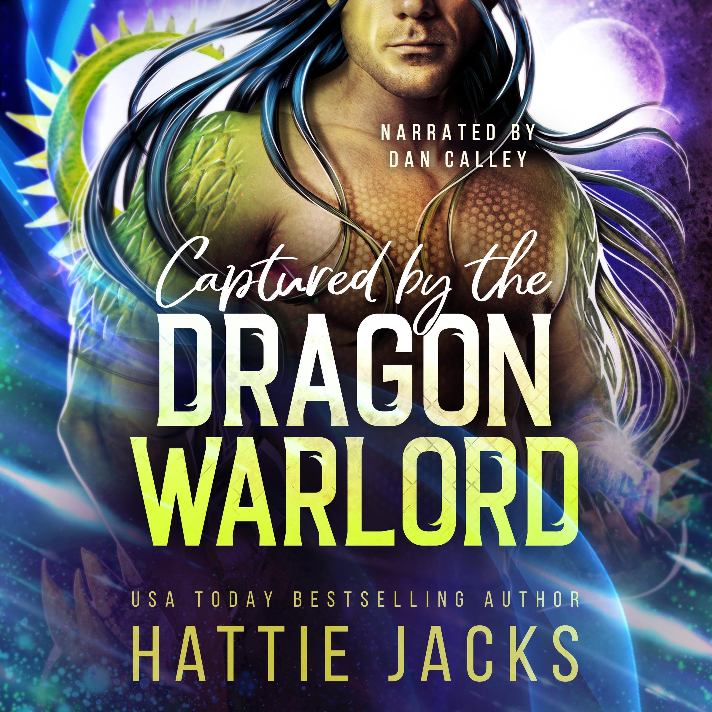 Cover art for Captured by the Dragon Warlord