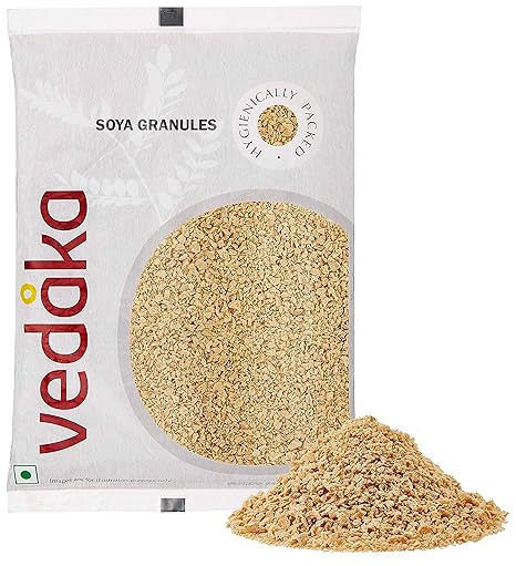 Amazon Brand - Vedaka SOYA Granules, 500 g