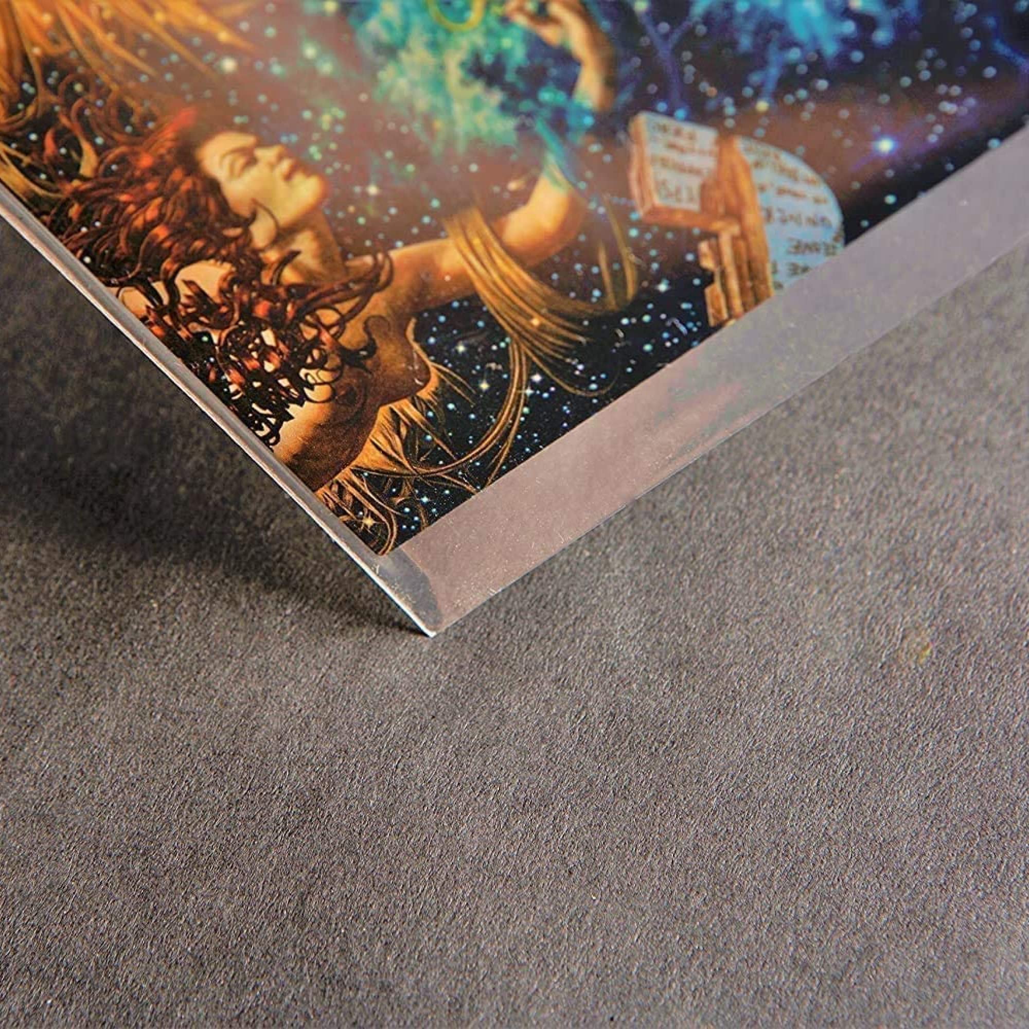 BIG FUDGE Pochette Album Vinyle - 12 Pouces 50 Pochettes Intérieures & 50 Extérieures - Rangement Transparent - Pochettes de Protection Sans-Acide pour Disques Vinyles 33 Tours