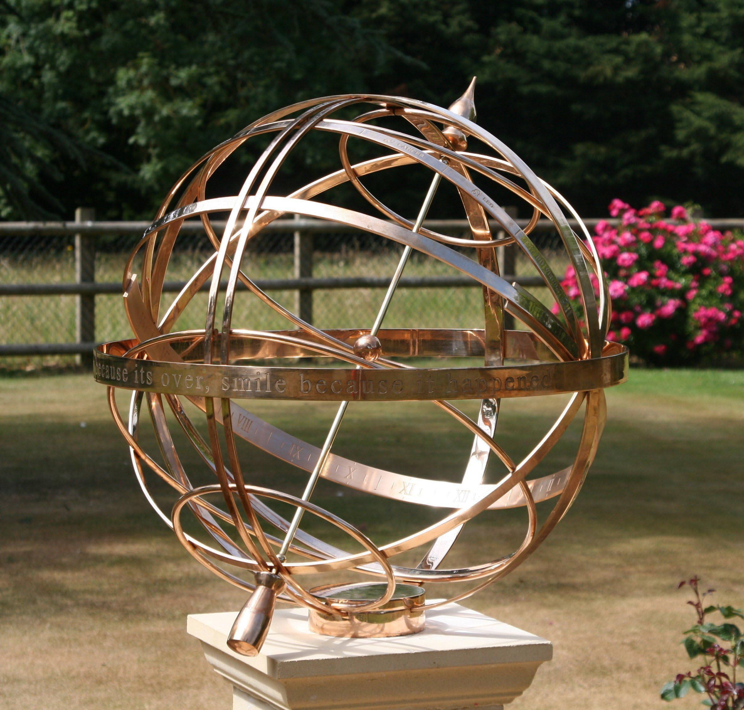 Bronze Armillary Sphere Sundial