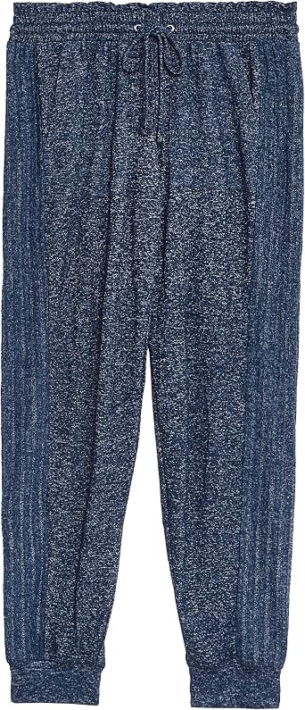 Marks and Spencer womens Loungewear Cozy Knit Rib Long Cuffed Pant