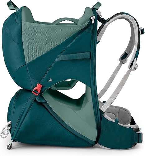 Miniatura 10 de Osprey Poco LT - Mochila ligera para niños, color verde azulado, carga mínima 23.8lbs - Carga máxima 48.5lbs