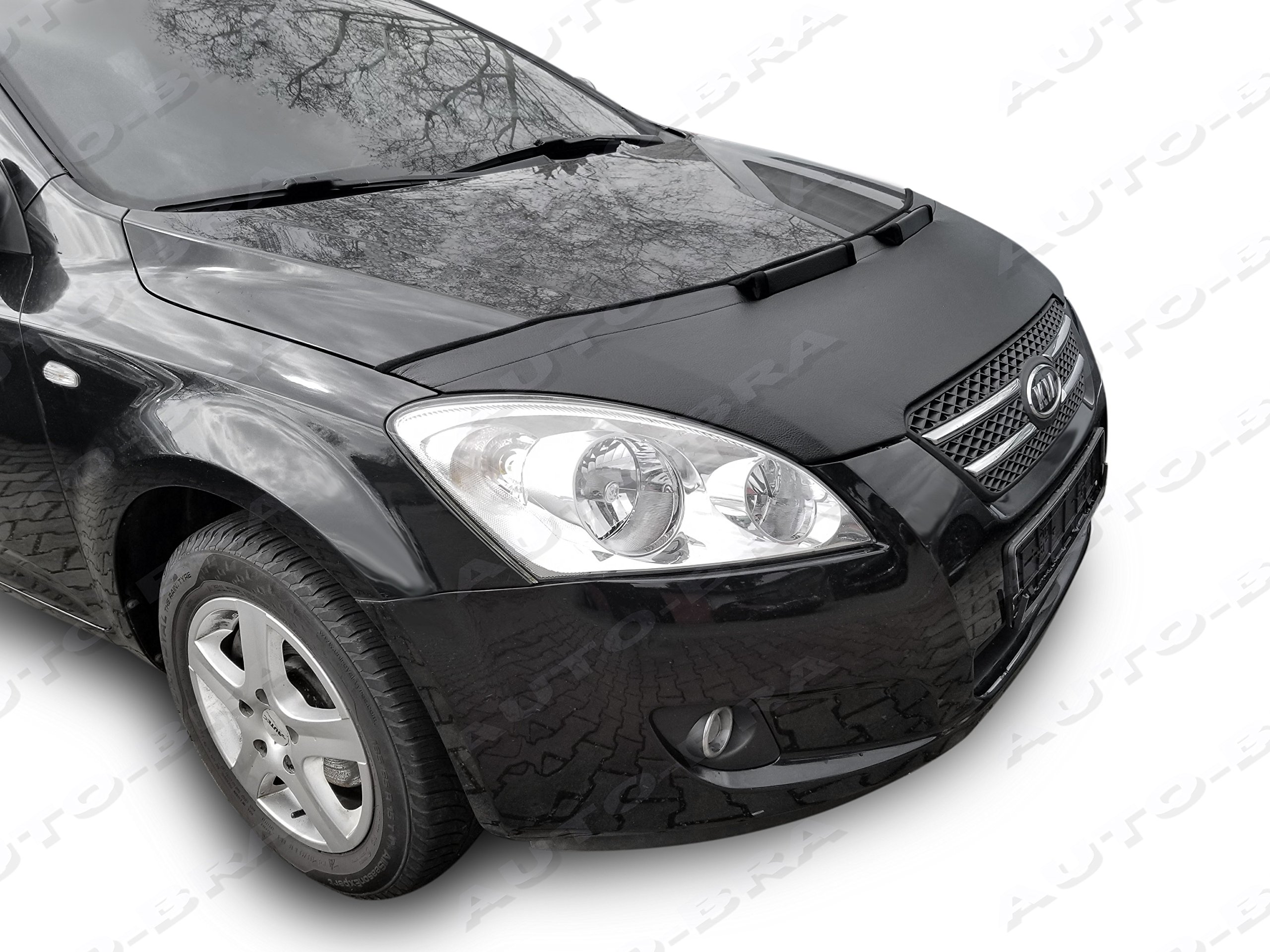 AB3-00030 Hood Bra Compatible with KIA Ceed 2006-2009 Bonnet Bra Front End Nose Mask STONEGUARD Protector Tuning