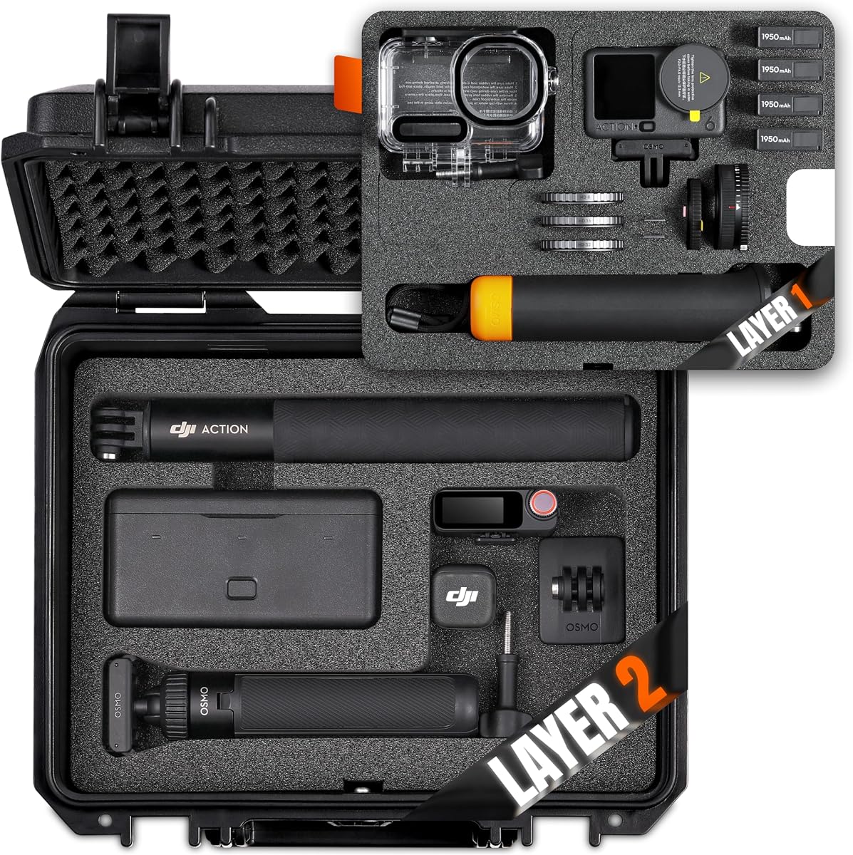 Portable Waterproof Hard Case DJI Osmo