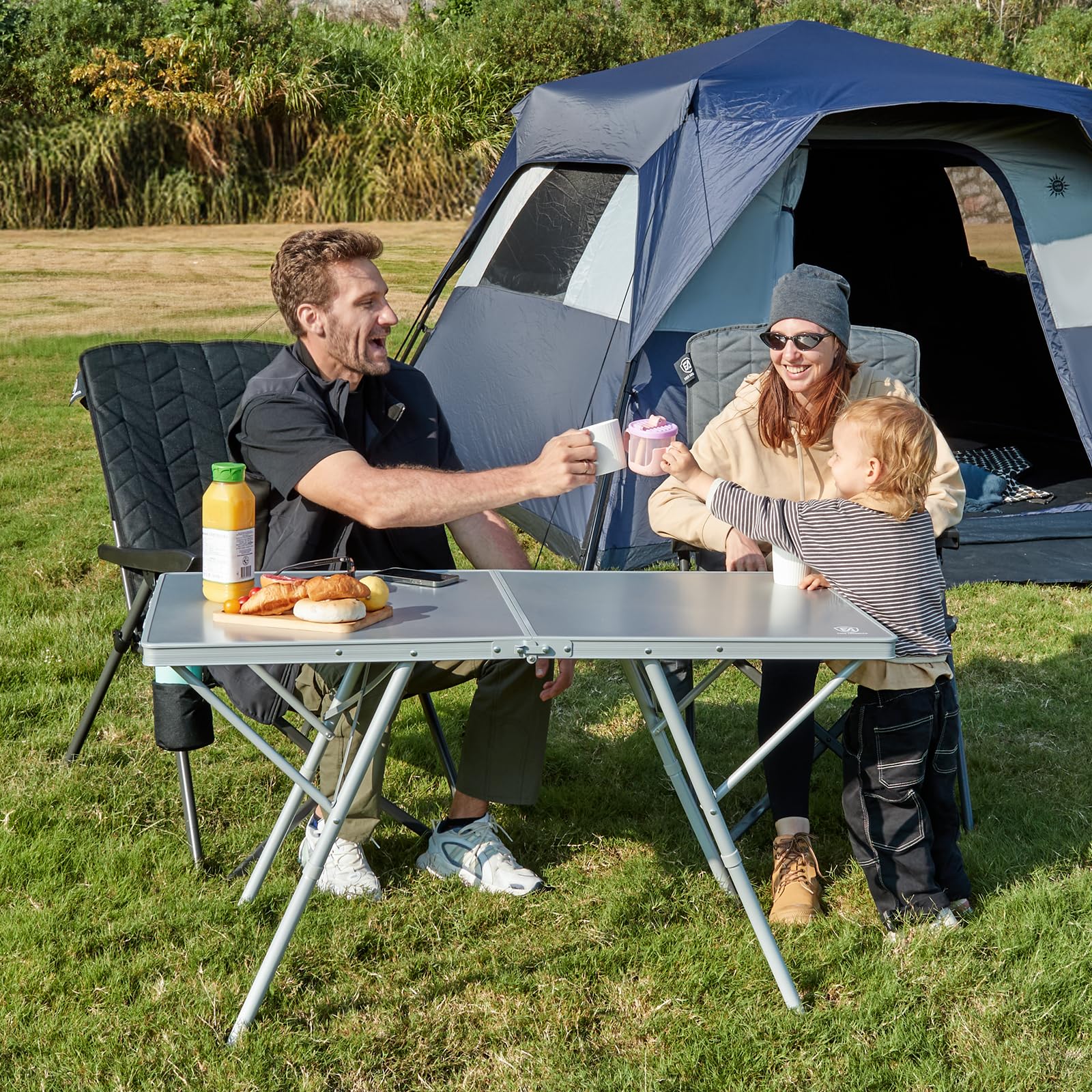 Roll Up Camping Table Folding Camping Table Lightweight Portable