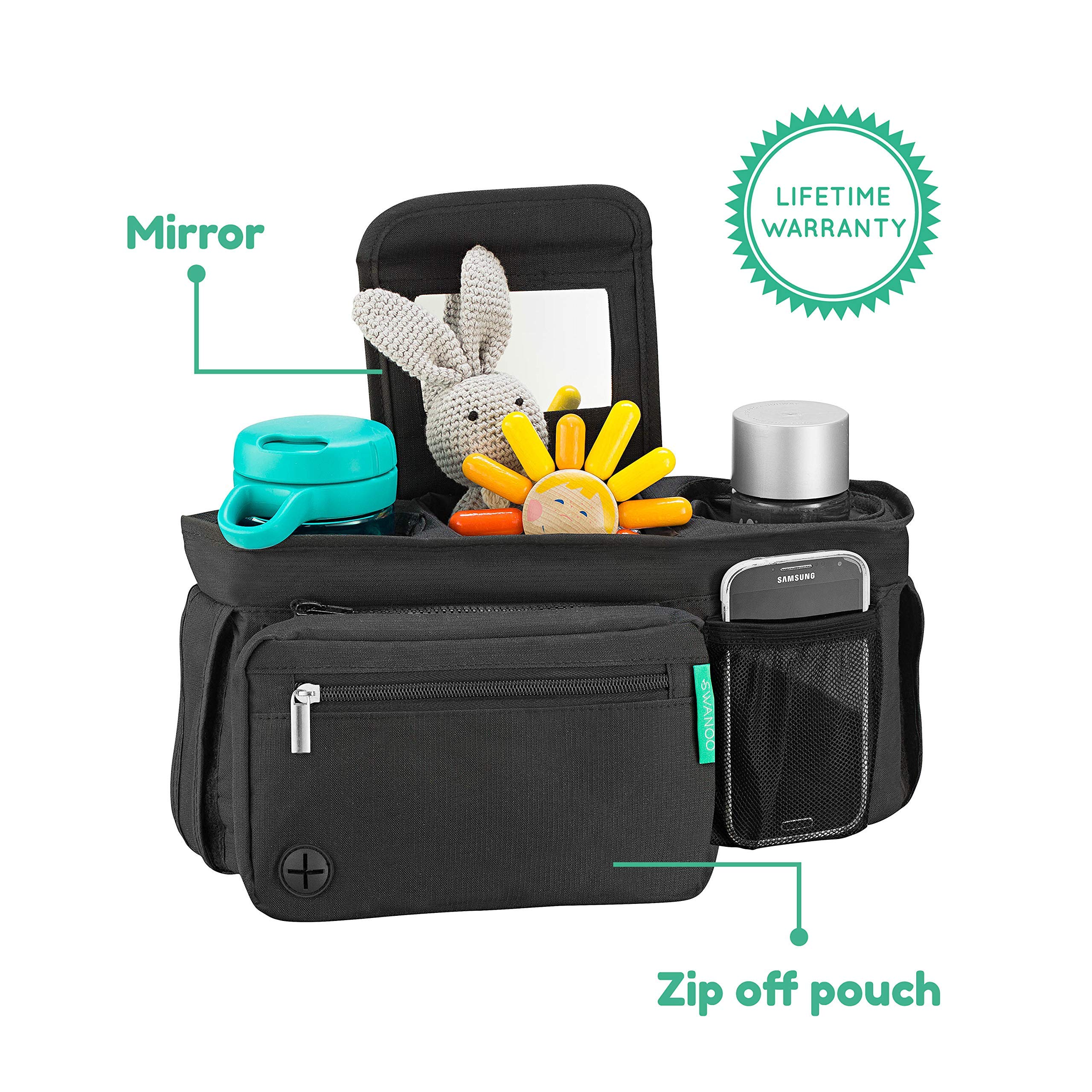 swanoo stroller organizer