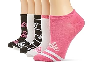 Barbie 5-Pack No-Show Socks: Unique Gifts for Adult Barbie Admirers