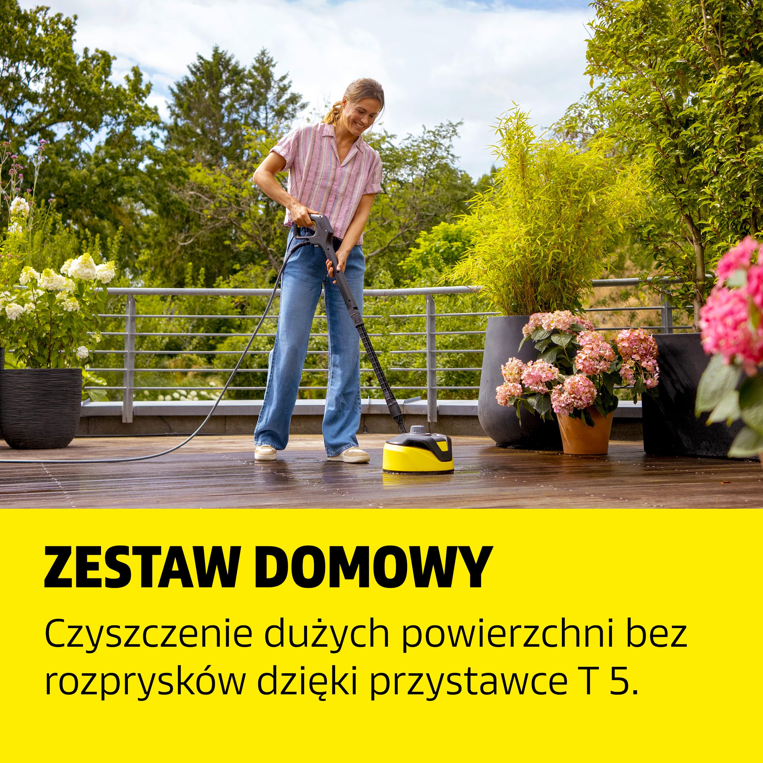 Kärcher myjka ciśnieniowa K 6 Comfort Premium Home, ciśnienie: 160 bar, wydajność: 510 l/h, powierzchnia: 50 m²/h, waga: 18,2 kg, wyjątkowo elastyczny wąż wysokociśnieniowy, bęben na wąż, Home Kit