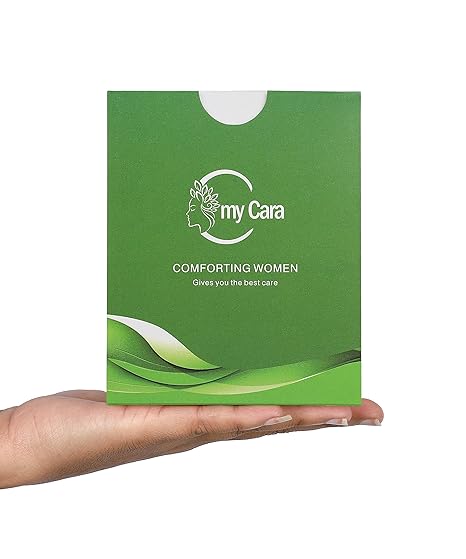 My Cara XXL (345mm) Organic Cotton Sanitary Pads/Napkins for Women | Ultra thin | Rash Free periods | Soft & Clean | Organic Cotton With Wings | Without Disposal Pouch (Pack of 15) - Extra Large