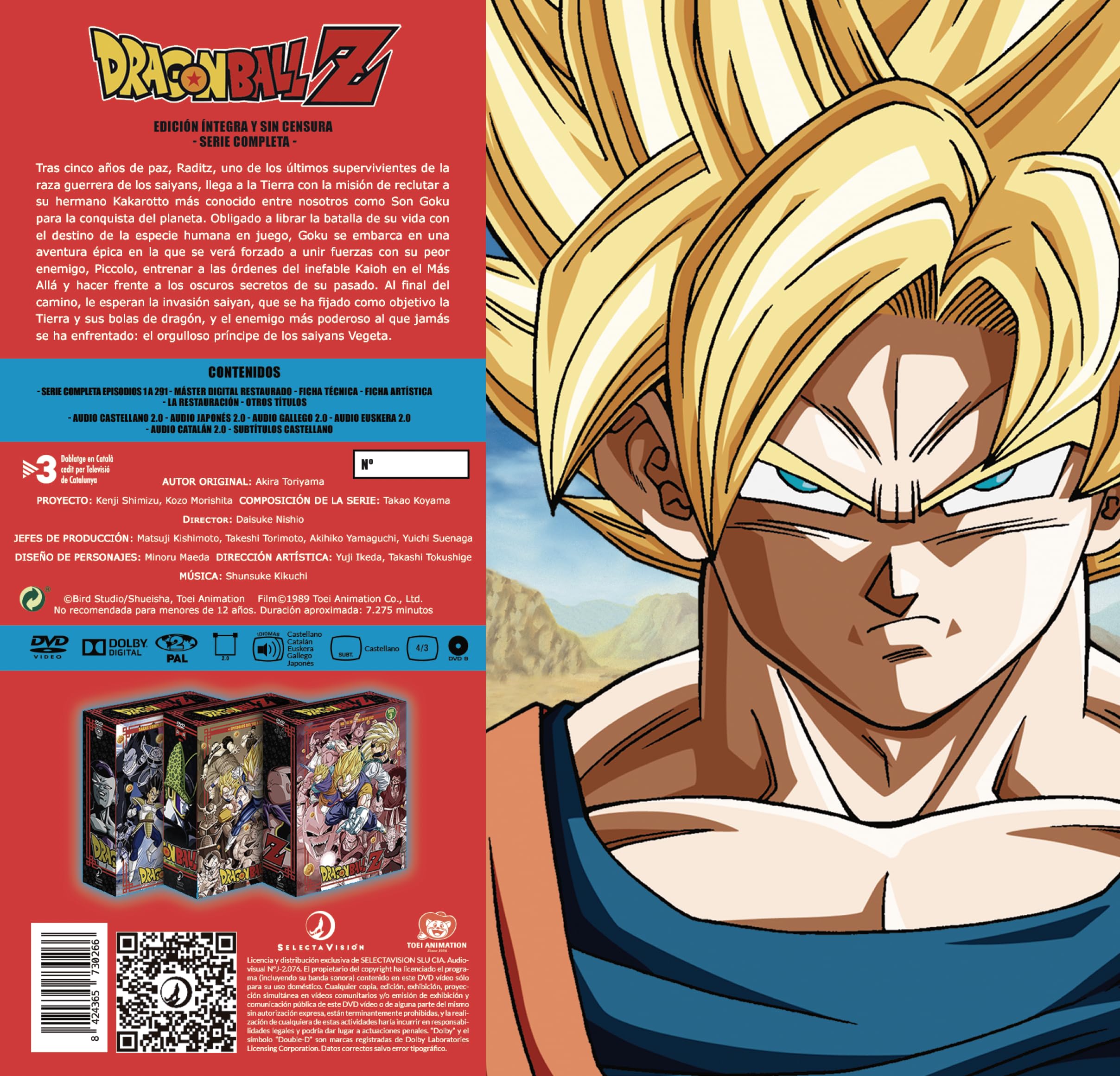 Dragon Ball Z Monster Box 2025 (Episodio 57) [DVD]