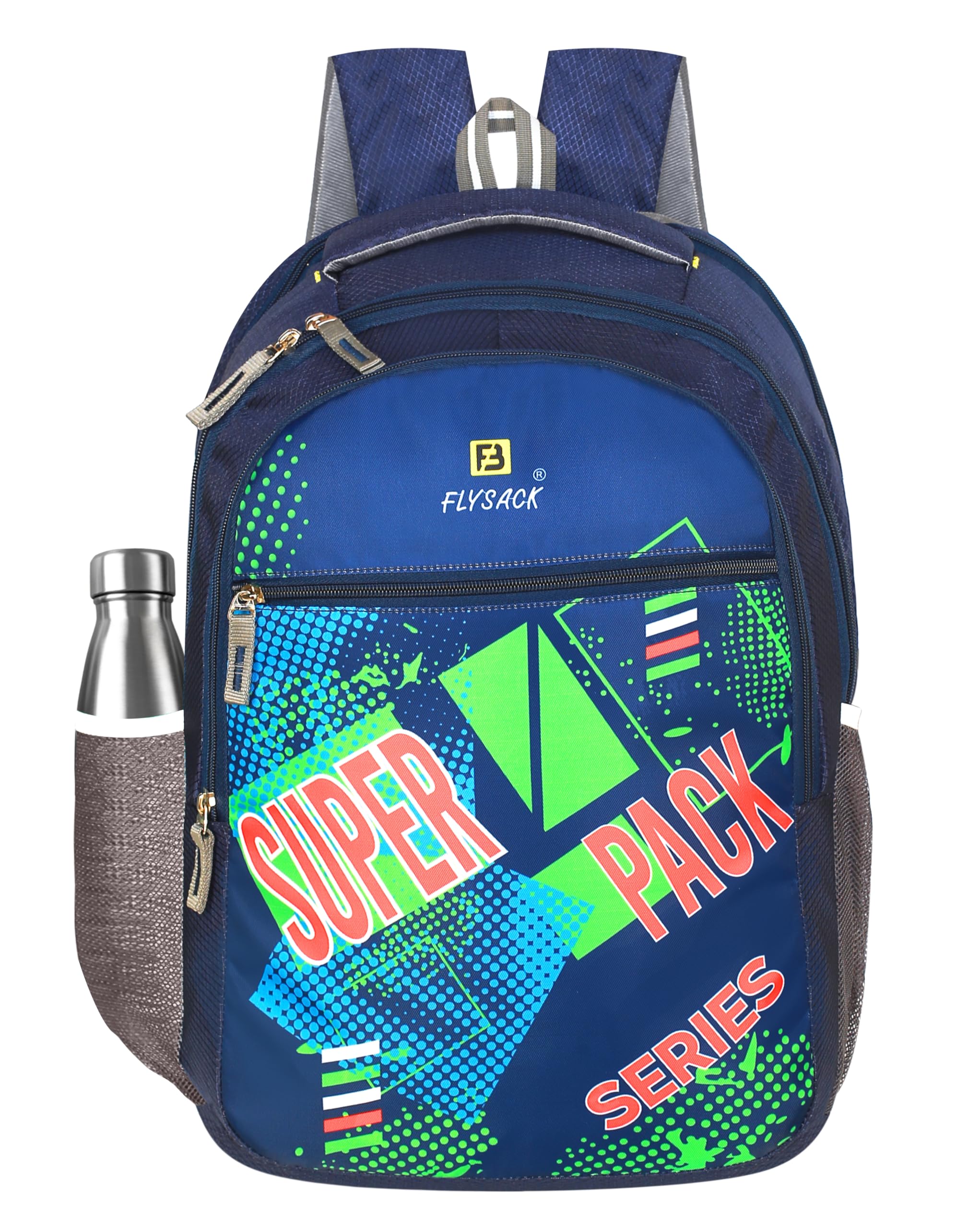 Large 40L For Adults kids school college laptop travel backpack office bag with 3 compartments-image-46