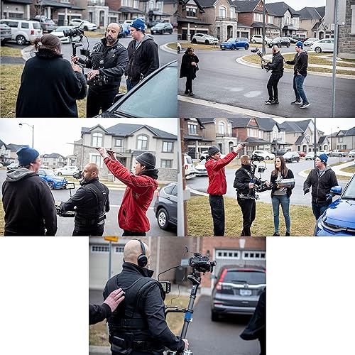 Miniatura 5 de DF DIGITALFOTO Thanos Pro II - Sistema de eje Steadycam para RS4/RS 4 PRO/Crane 3S RS 2/RSC 2 RS 3 PRO cardán con monopie giratorio compatible con