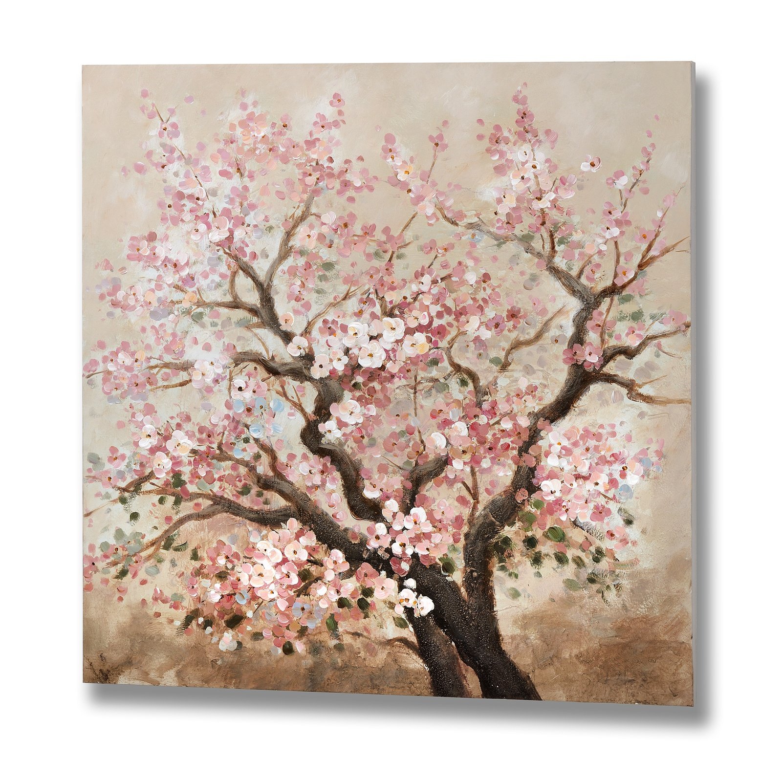Pintura a óleo de flor de cerejeira Hill Interiors | Amazon.com.br