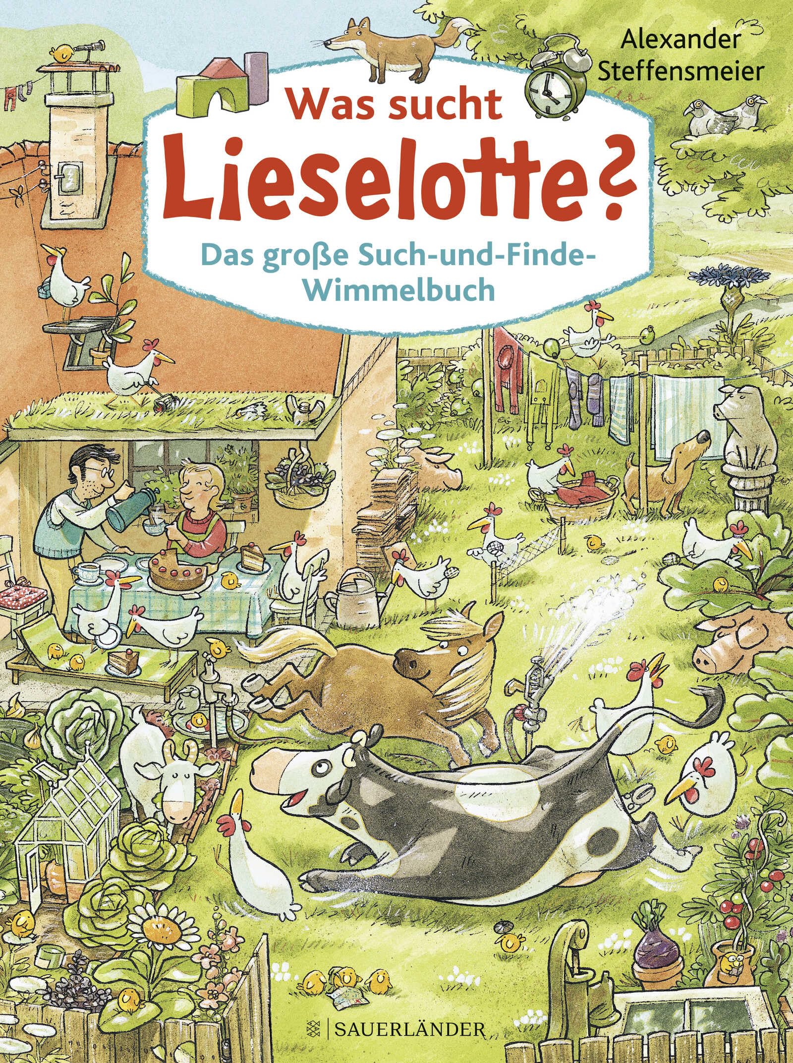 Was sucht Lieselotte? Das große Such-und-Finde-Wimmelbuch: Wimmelbuch Bd 2