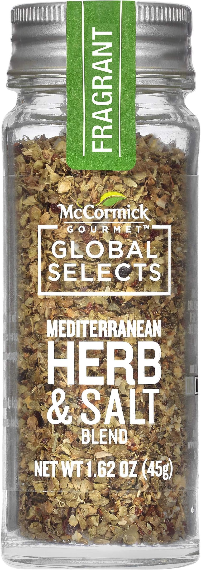 McCormick Gourmet Global Selects Mediterranean Herb & Salt Blend, 1.62 oz