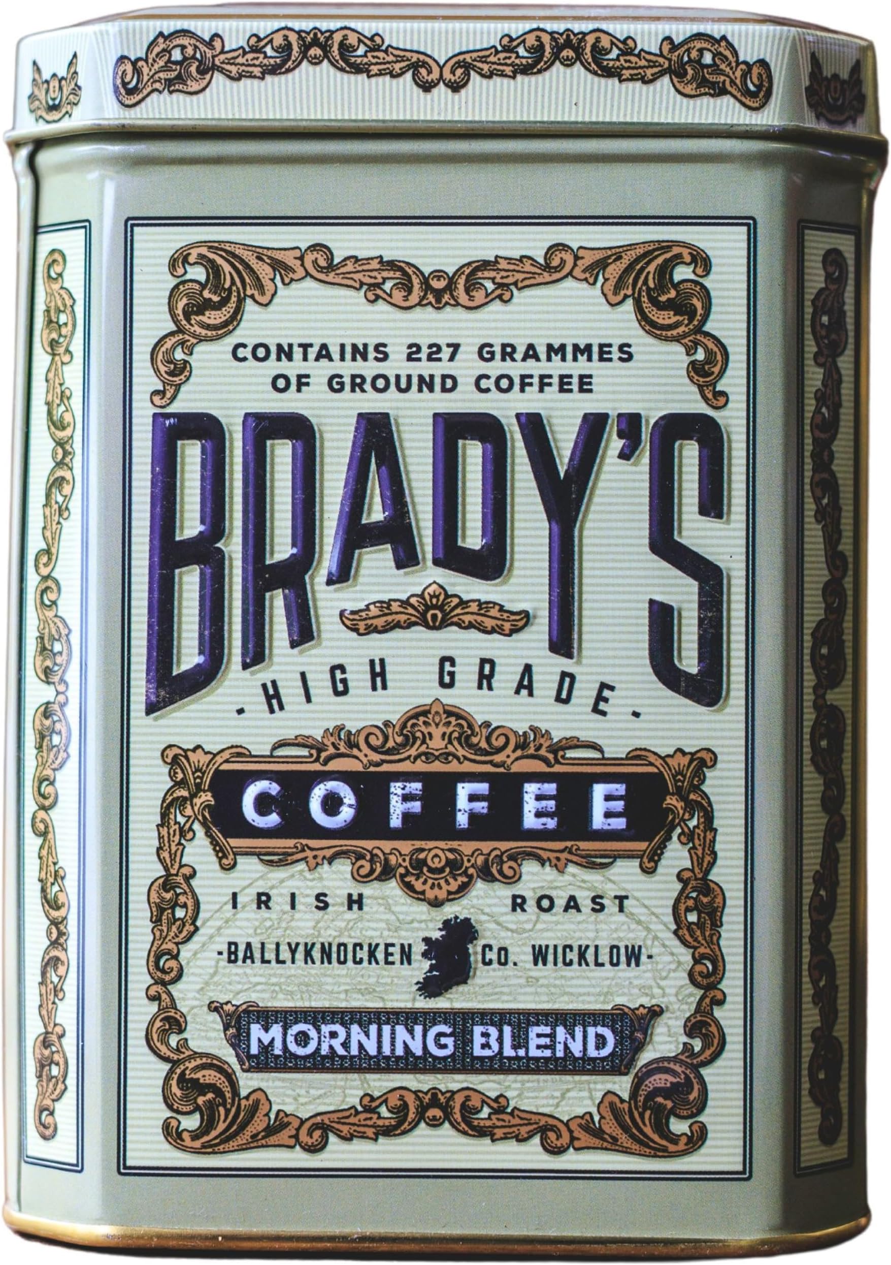 Brady's Coffee Tin Morning blend
