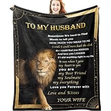 Gifts for Husband Birthday Gift for Him Husband Anniversary Wedding Gifts | Gifts for Husband from Wife, My Unique Presents for Husband Birthday Gift Ideas Romantic Husbands Blanket from Wife